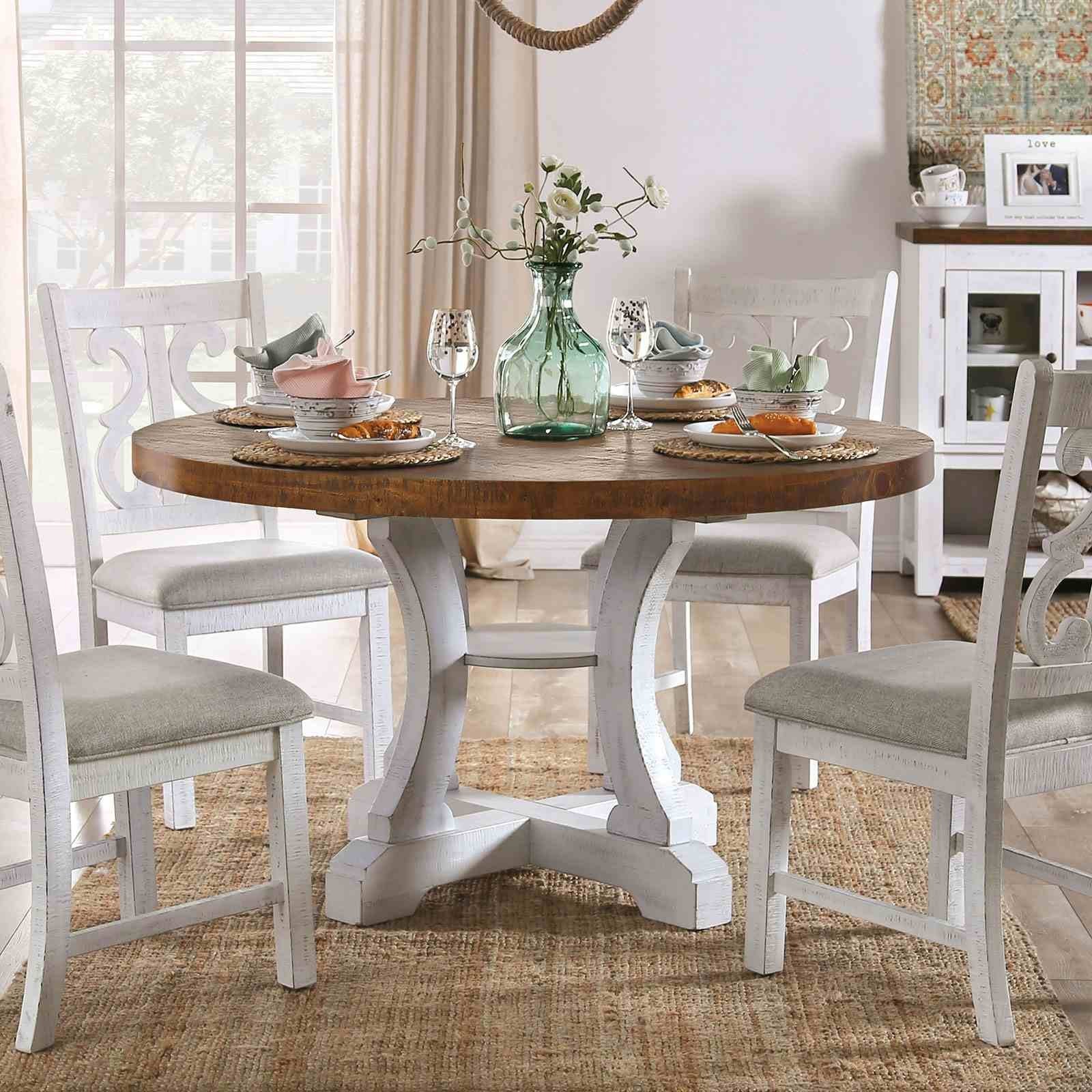 Auletta 5 Pc. Round Dining Table Set - Image 3