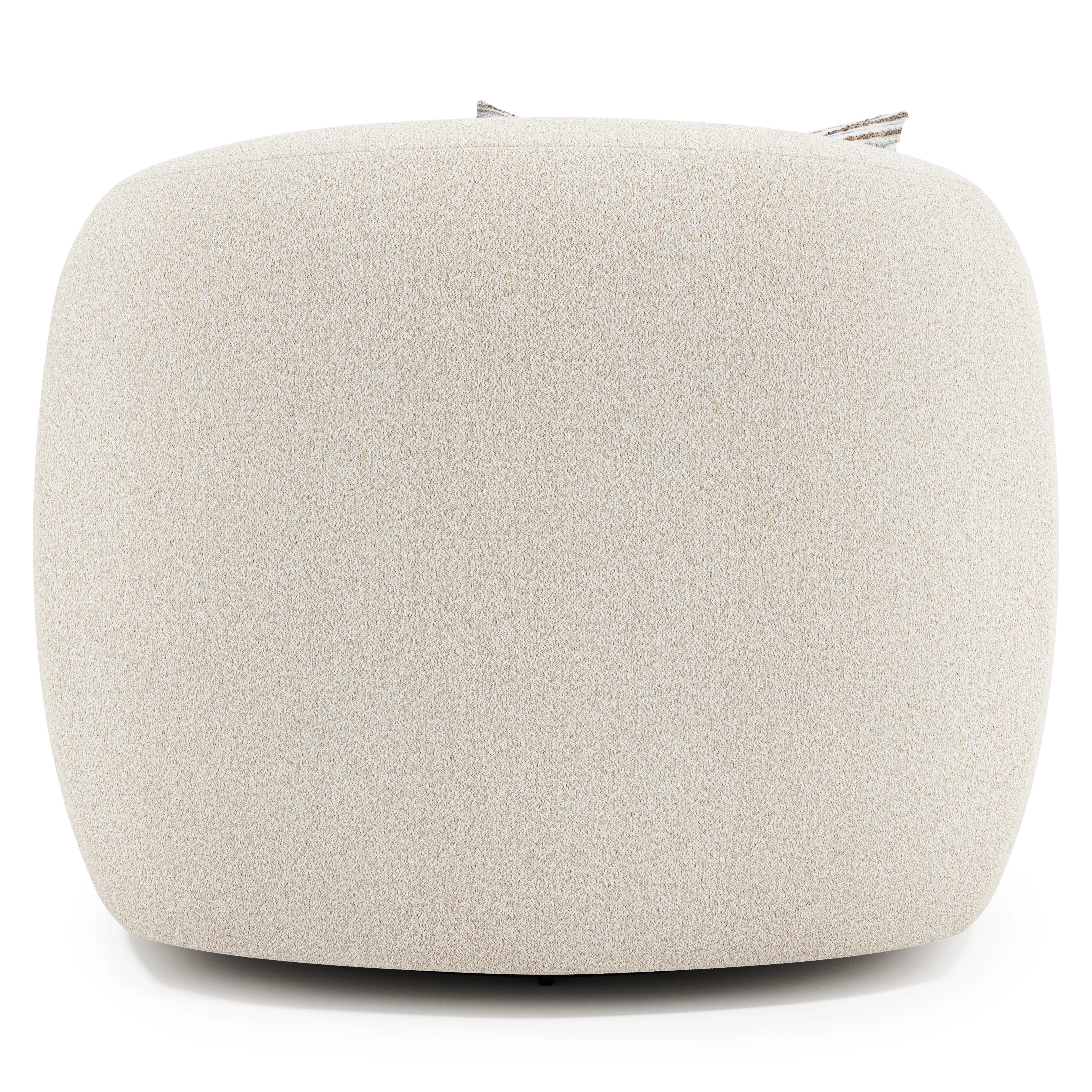 Austen Fabric Swivel Chair - Image 12