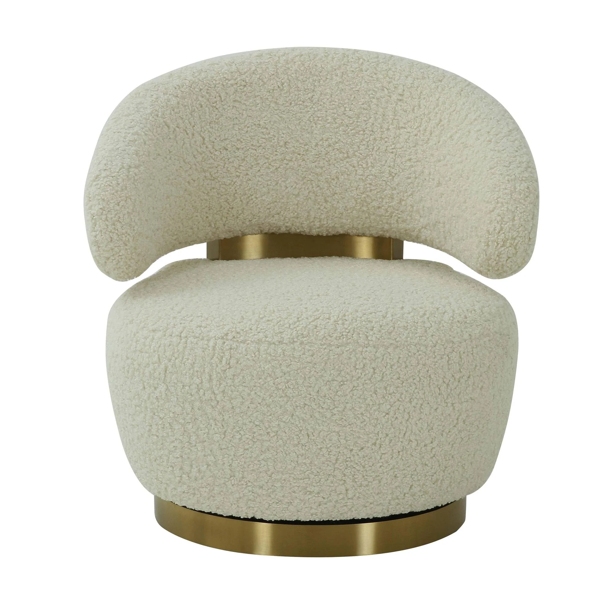 Austin Faux Shearling Chair - Image 2