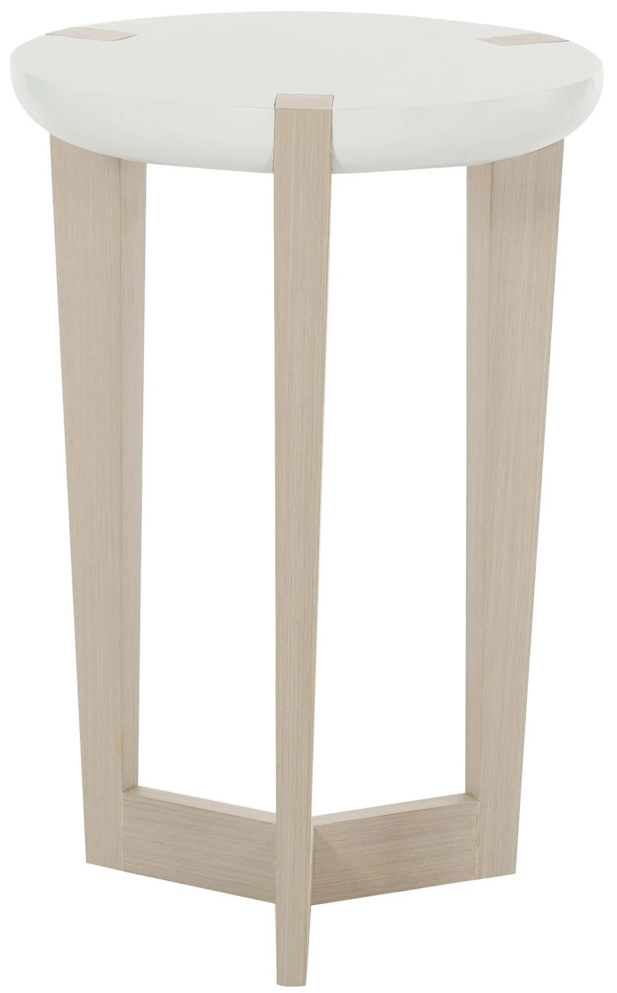 Axiom Chairside Table in Linear Gray 381-122