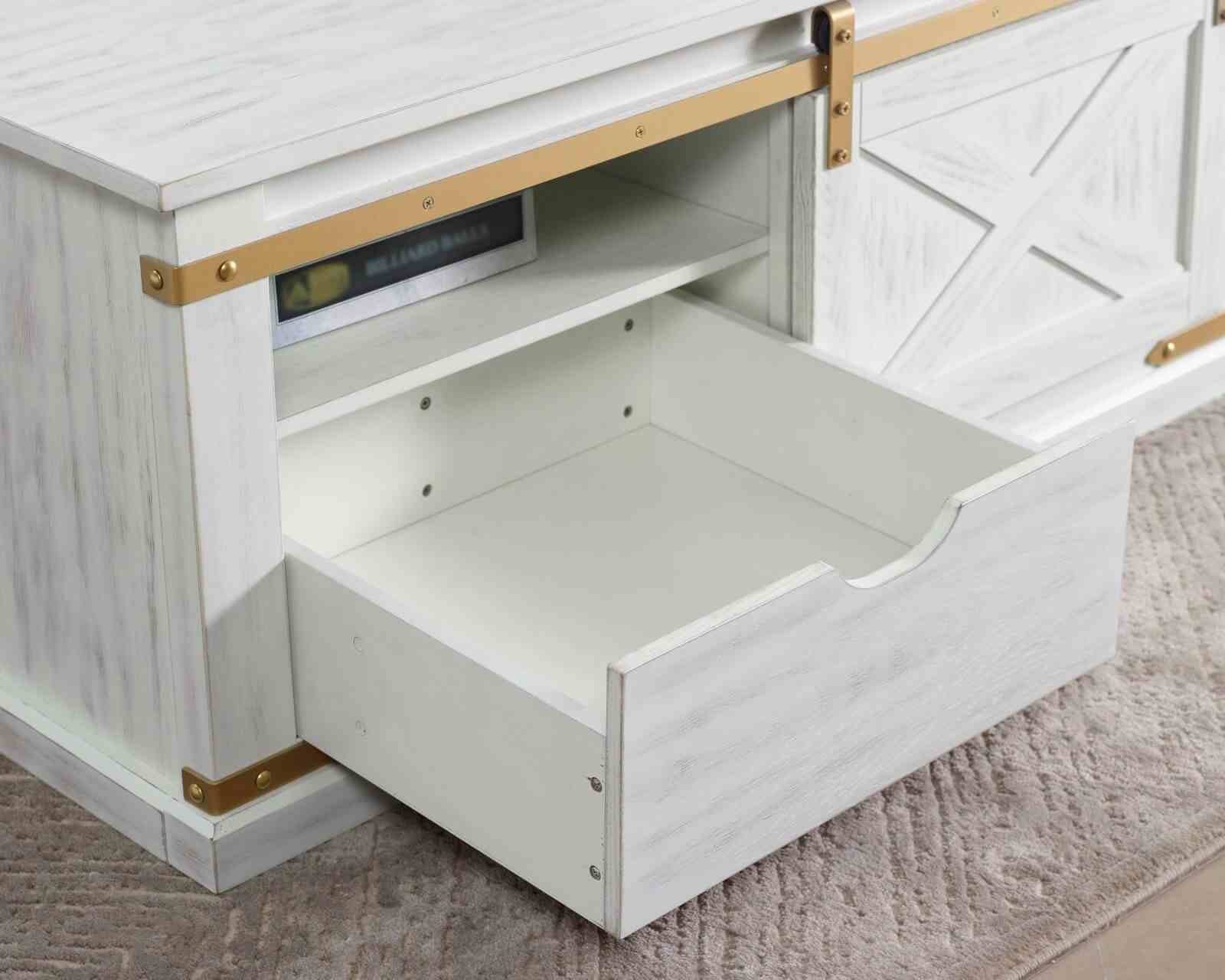 Bacerra Coffee Table, Antique White - Image 4