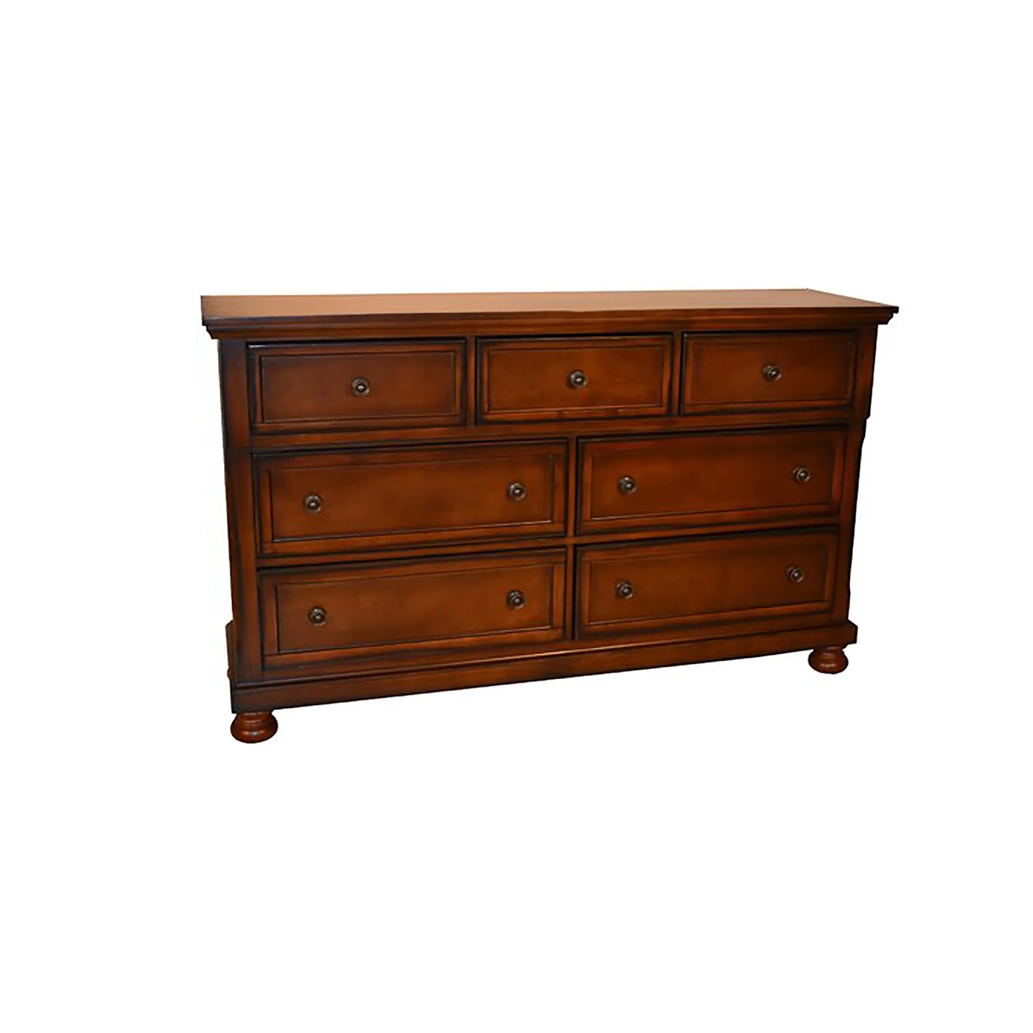 Baltimore 4 Pc king Bed Dark Walnut - Image 9