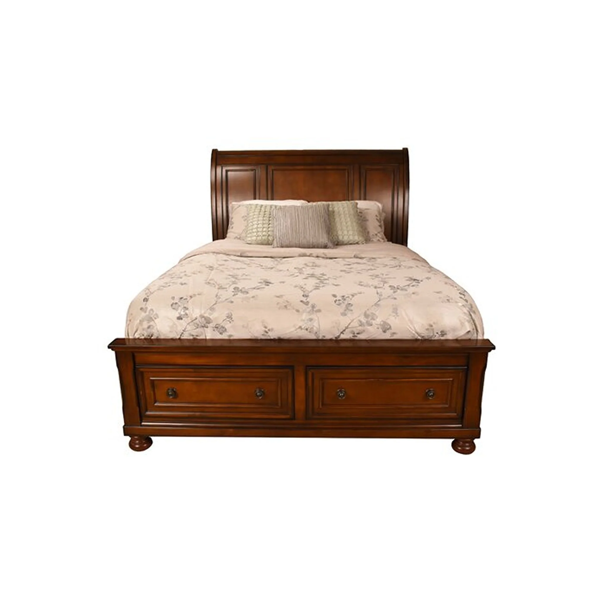 Baltimore King Bed Dark Walnut - Image 3