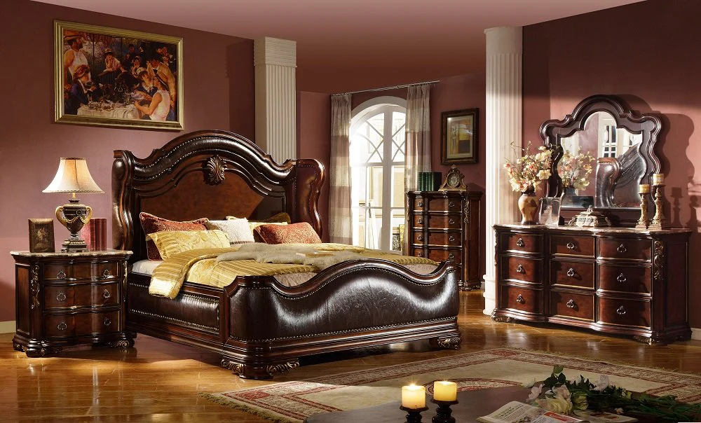 Bella 4 Pc King Bed Dark Walnut - Image 11
