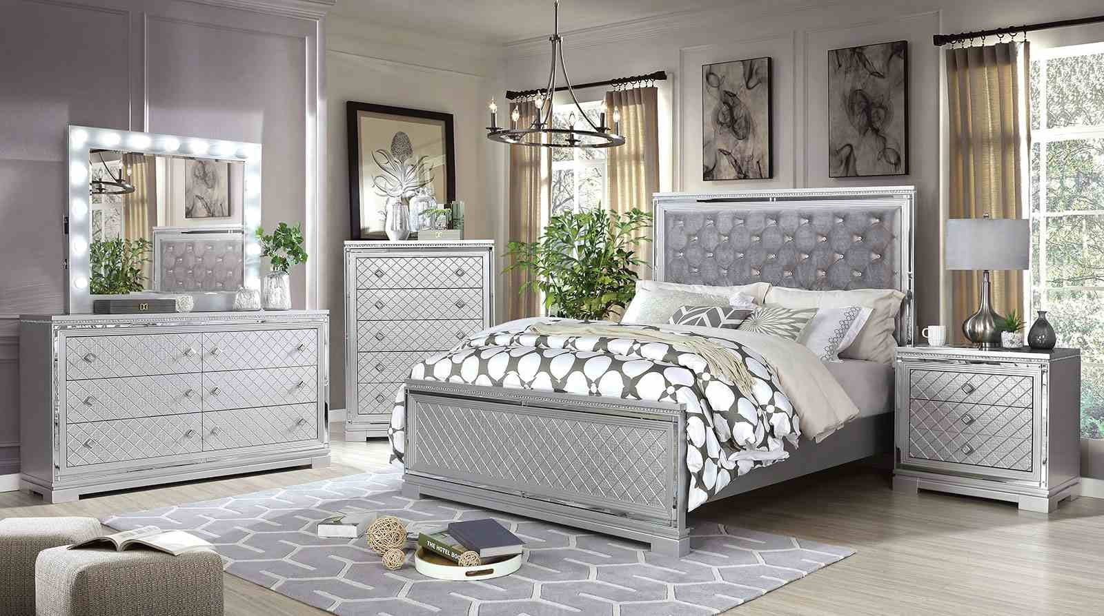 Belleterre 5 Pc. Queen Bedroom Set w/ 2NS