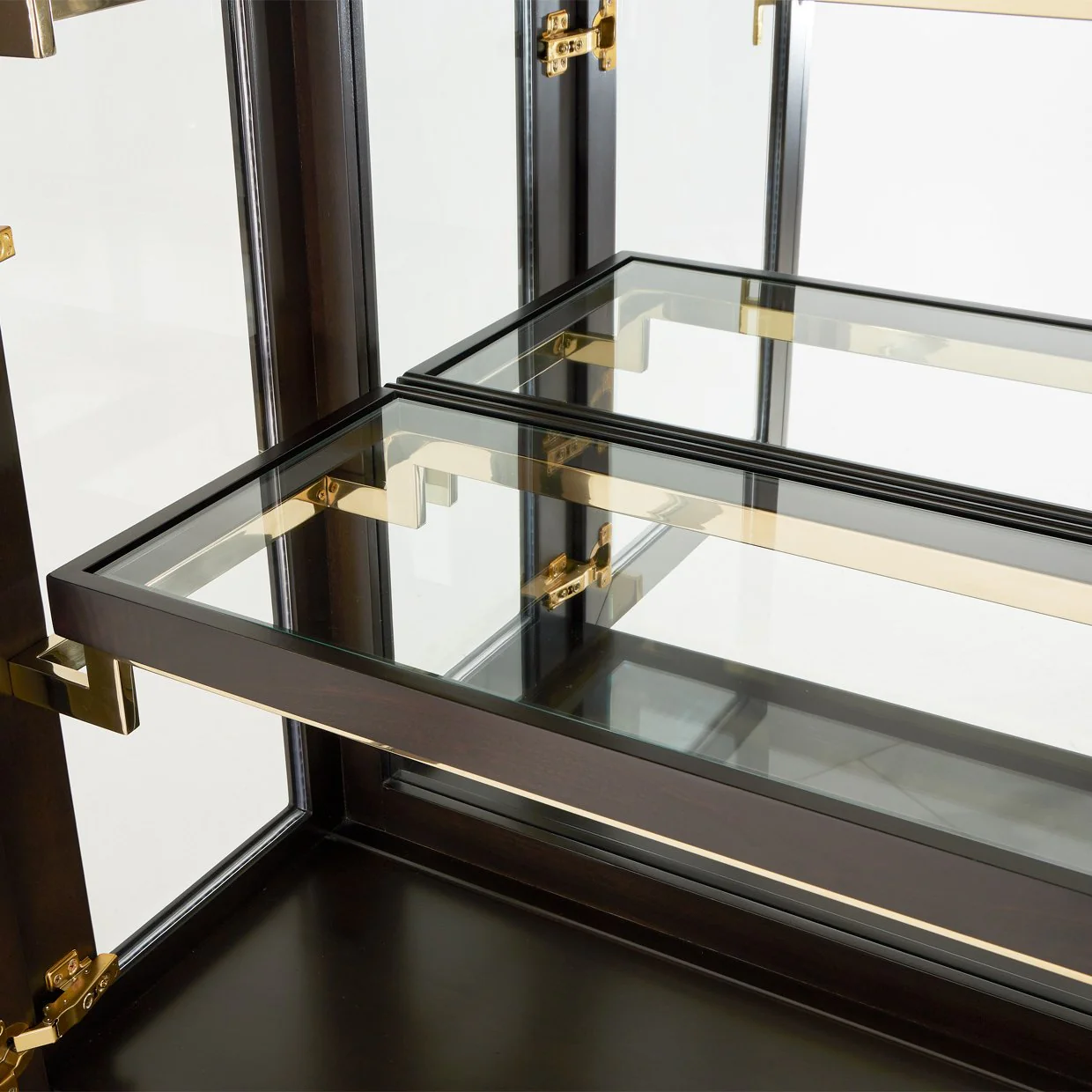 Belmont Place Display Cabinet - Espresso - Image 8