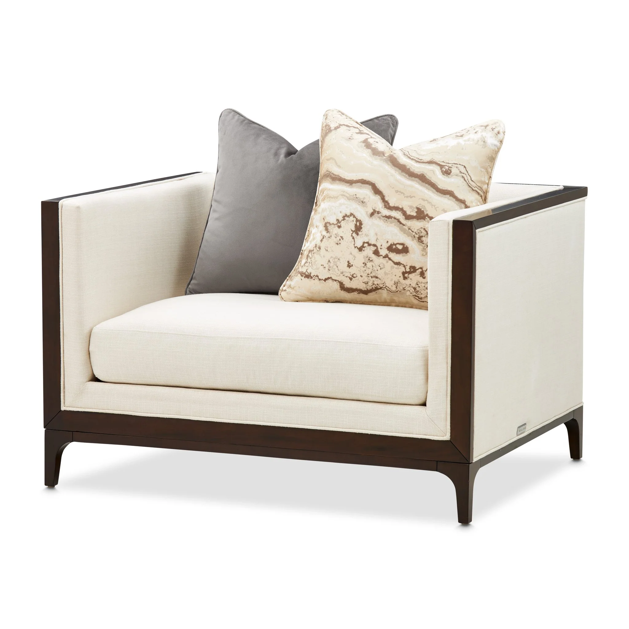Belmont Place Matching Chair - Cream/Espresso - Image 13