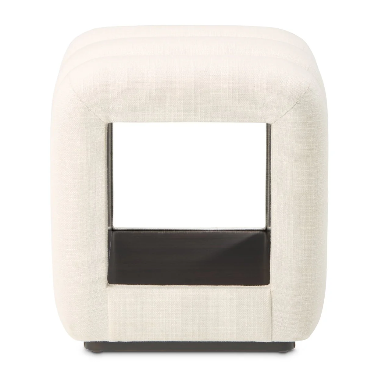 Belmont Place Vanity Bench - Cream/Espresso