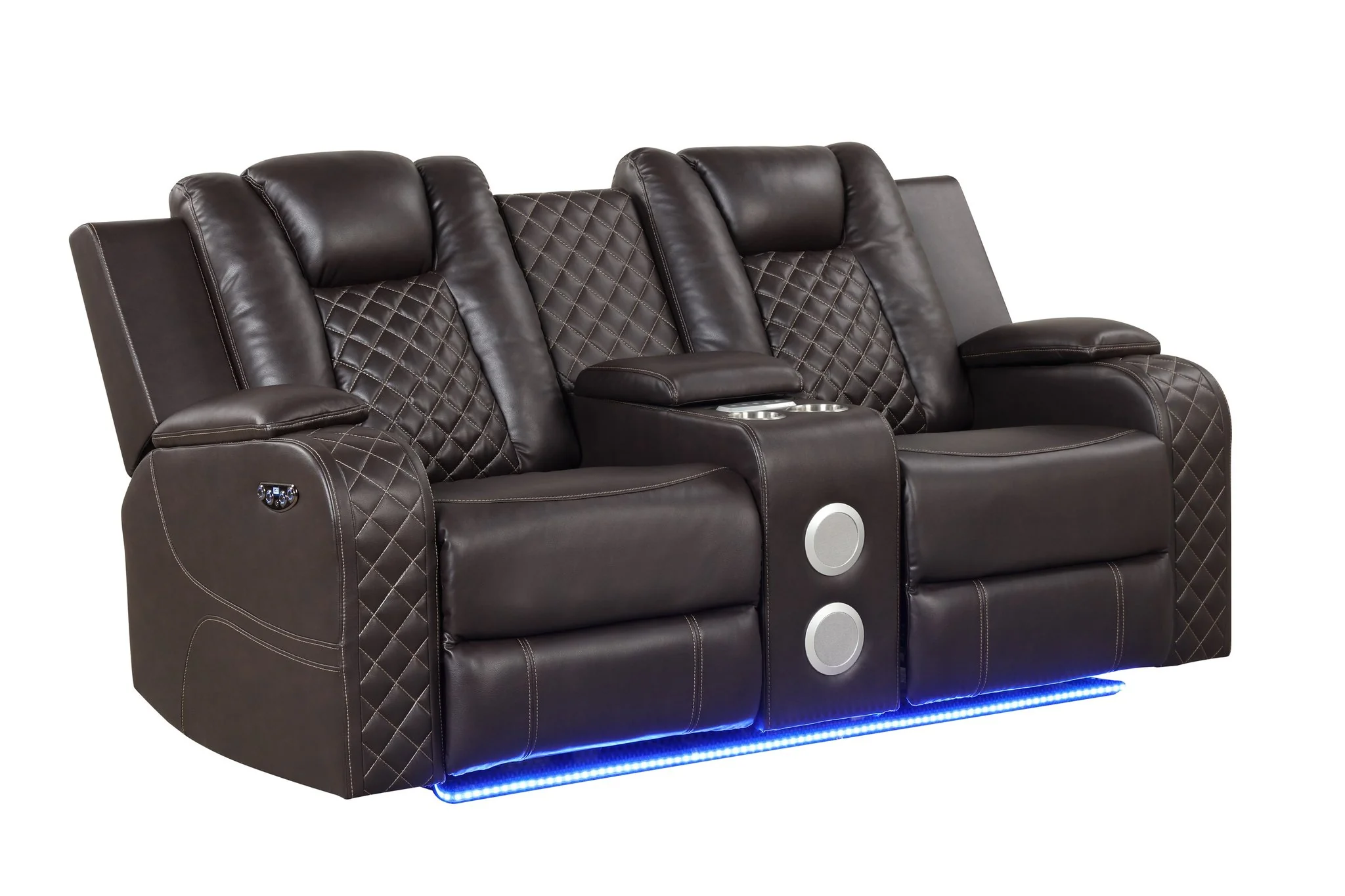 Benz Loveseat Brown