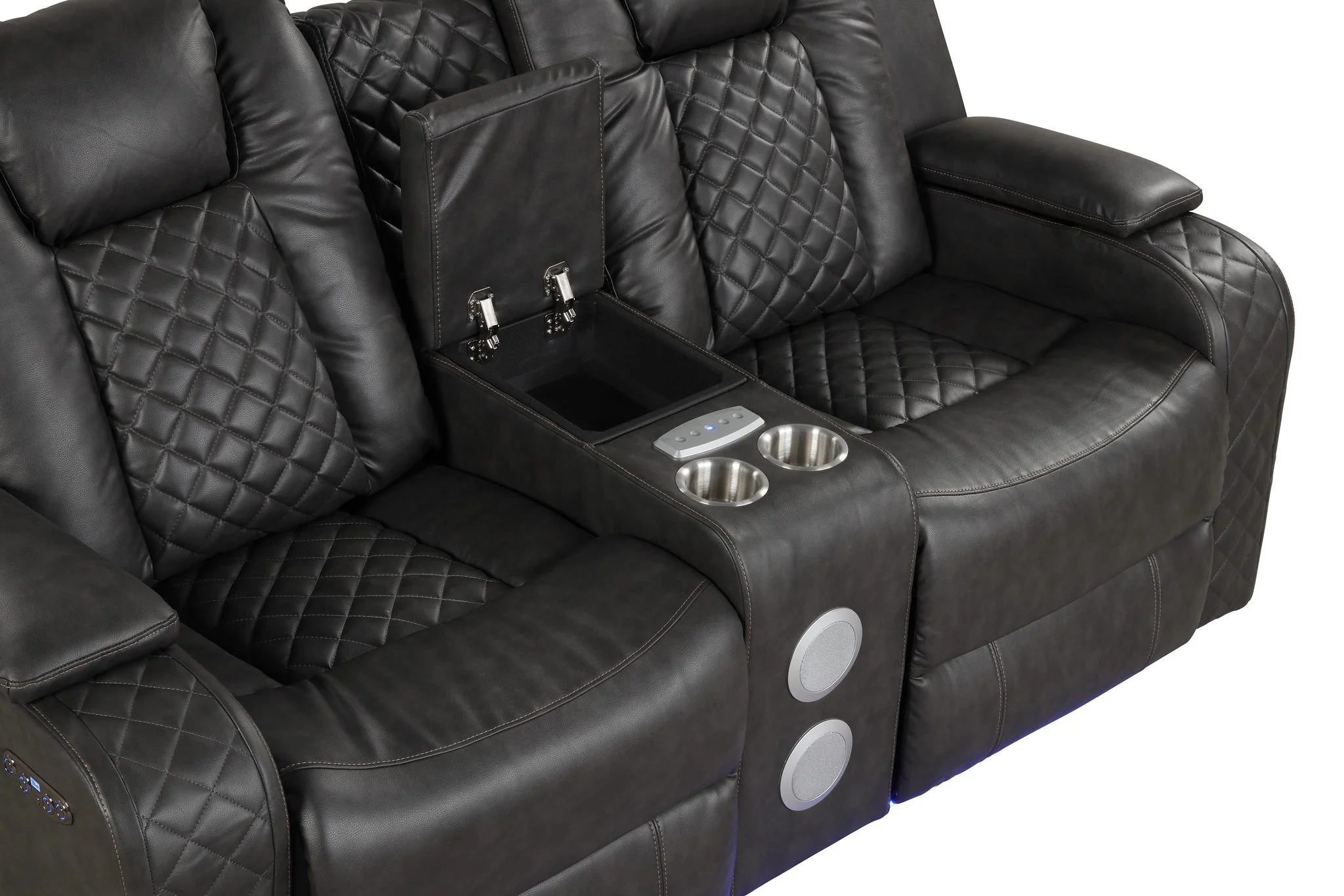 Benz Loveseat Gray - Image 5