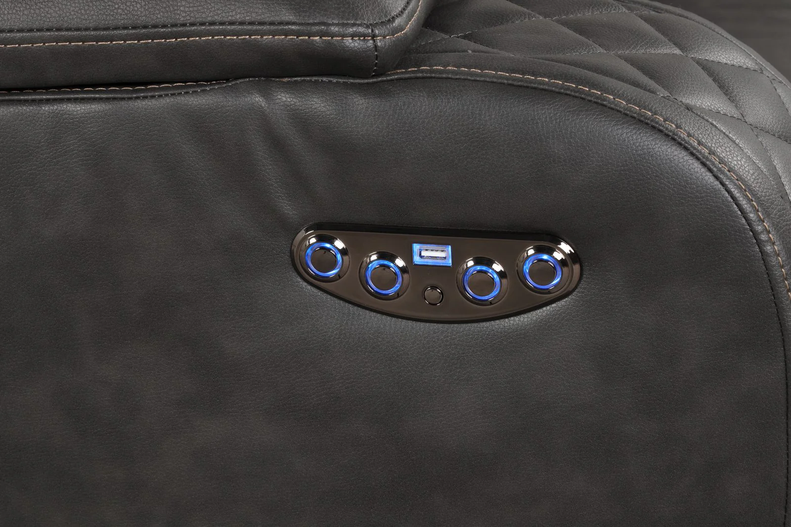 Benz Loveseat Gray - Image 7