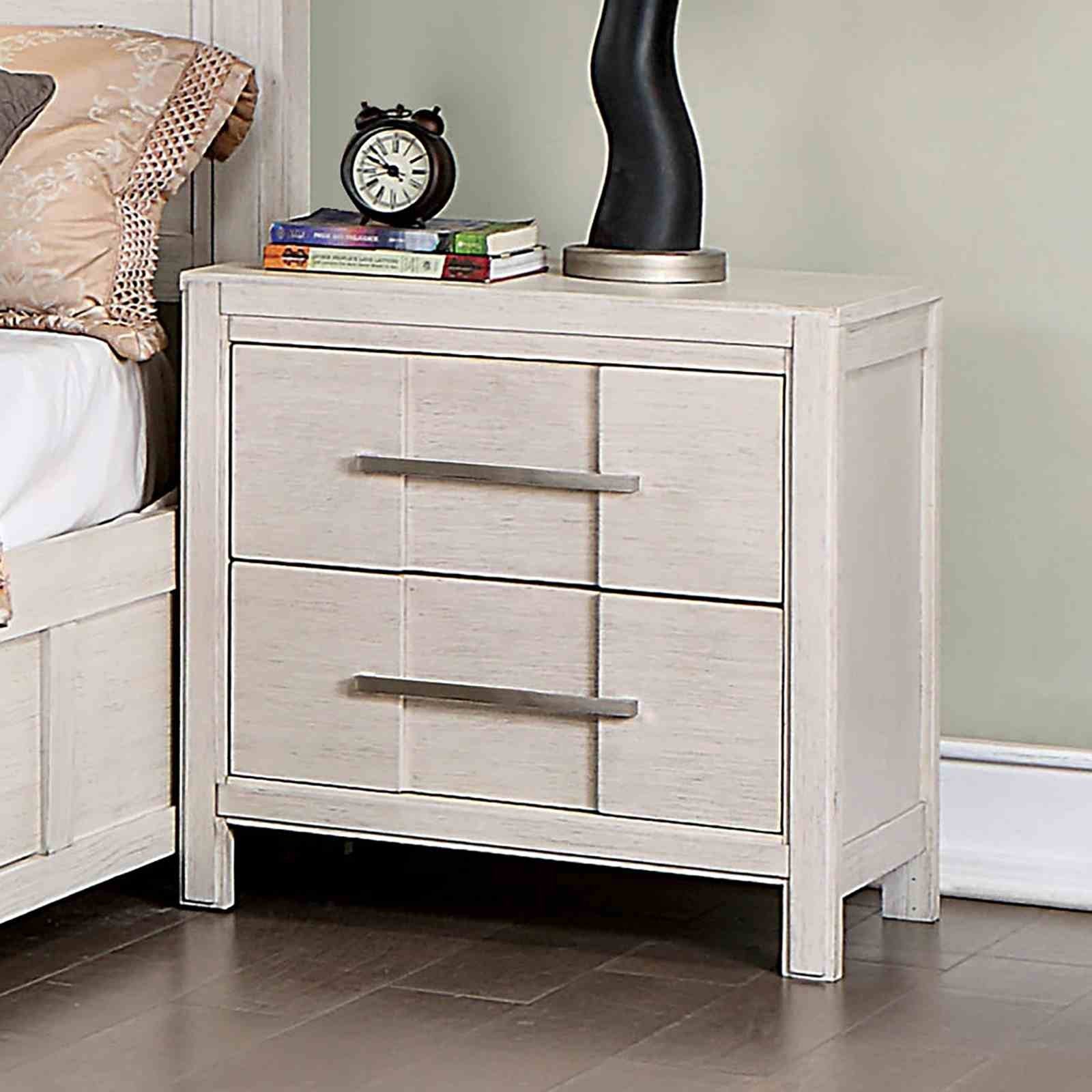 Berenice Nightstand, White