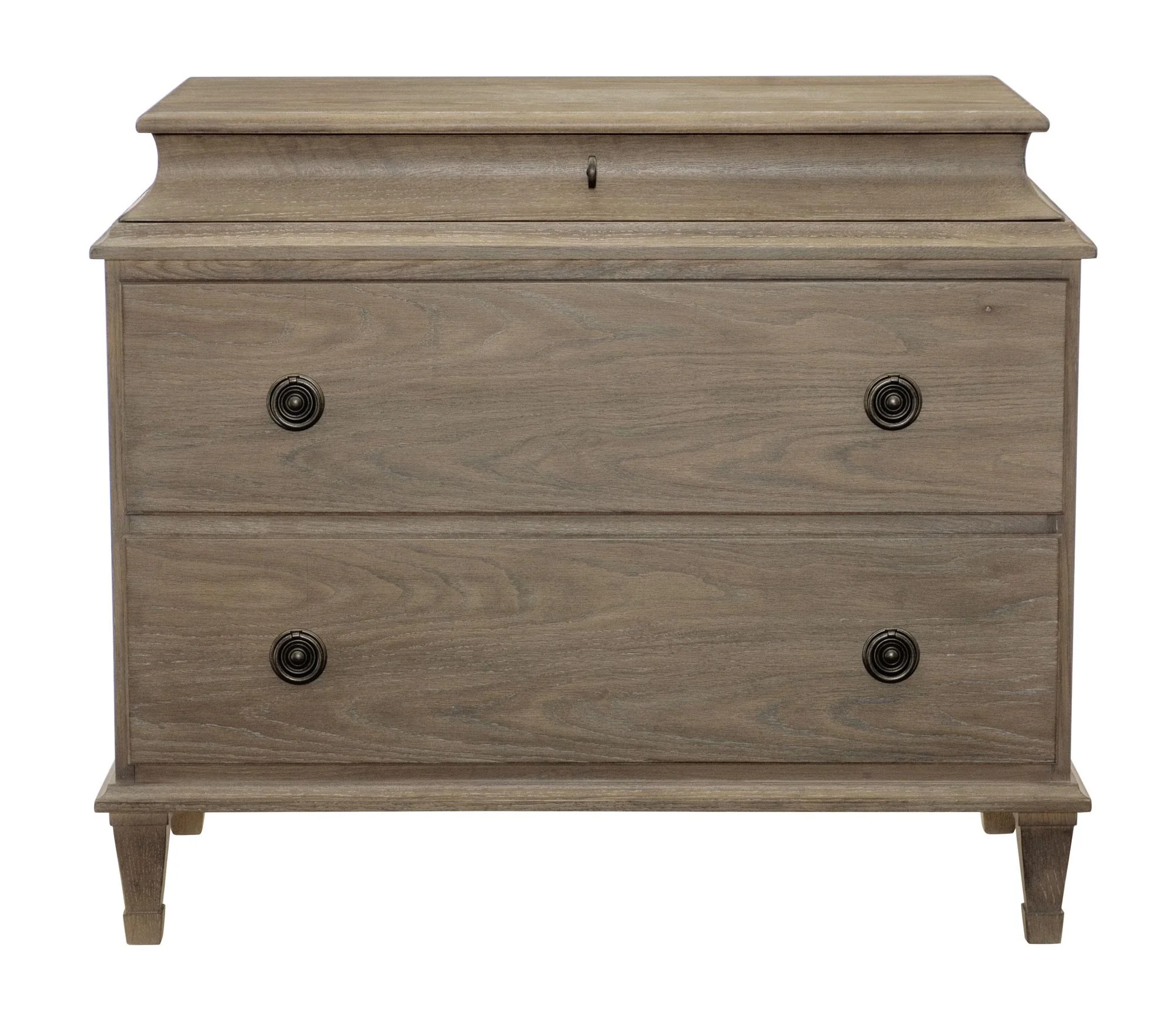 Bernhardt Auberge 3-Drawer Chest in Weathered Oak 351-033A