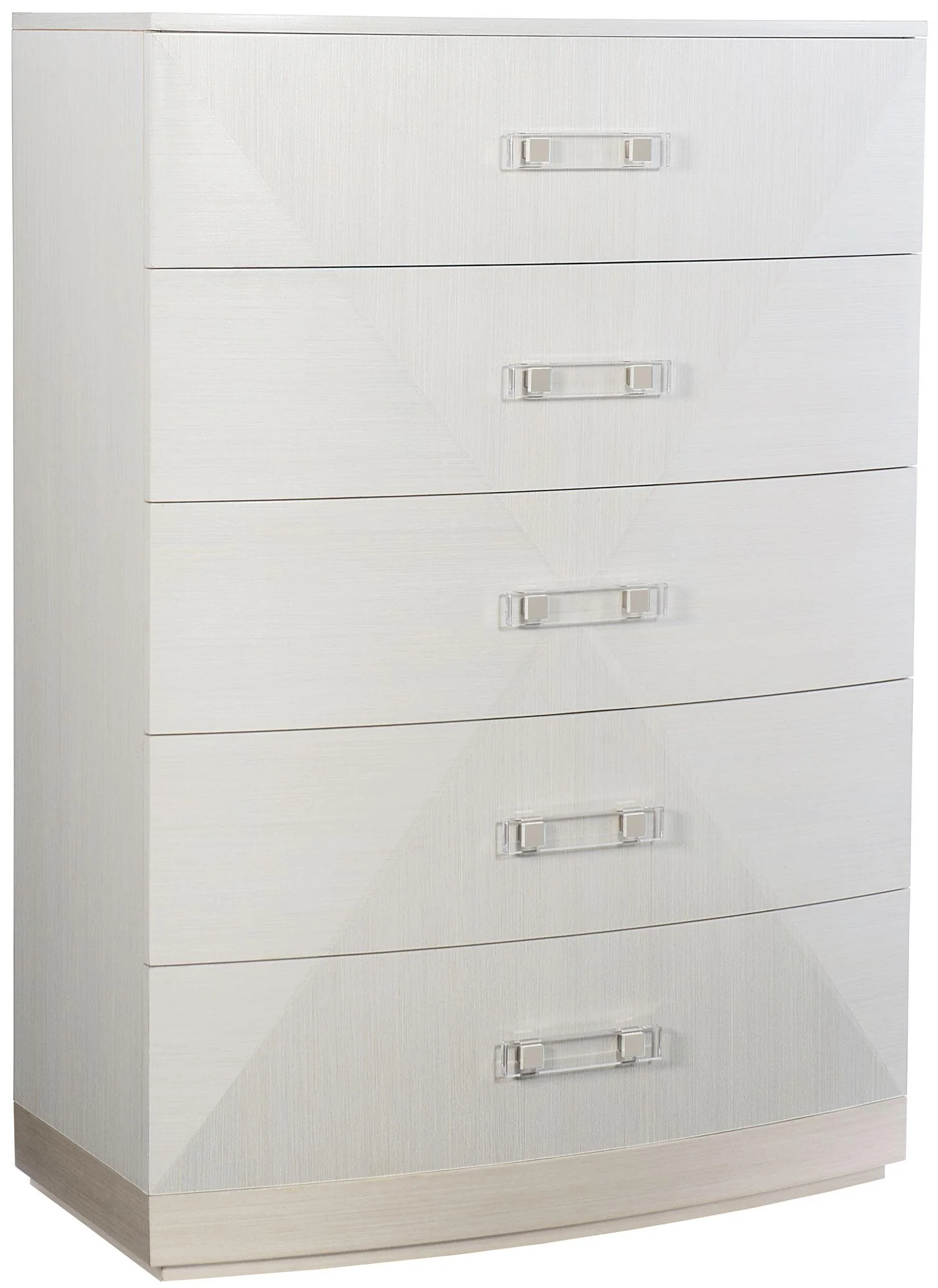 Bernhardt Axiom Tall Chest in Linear White 381-119
