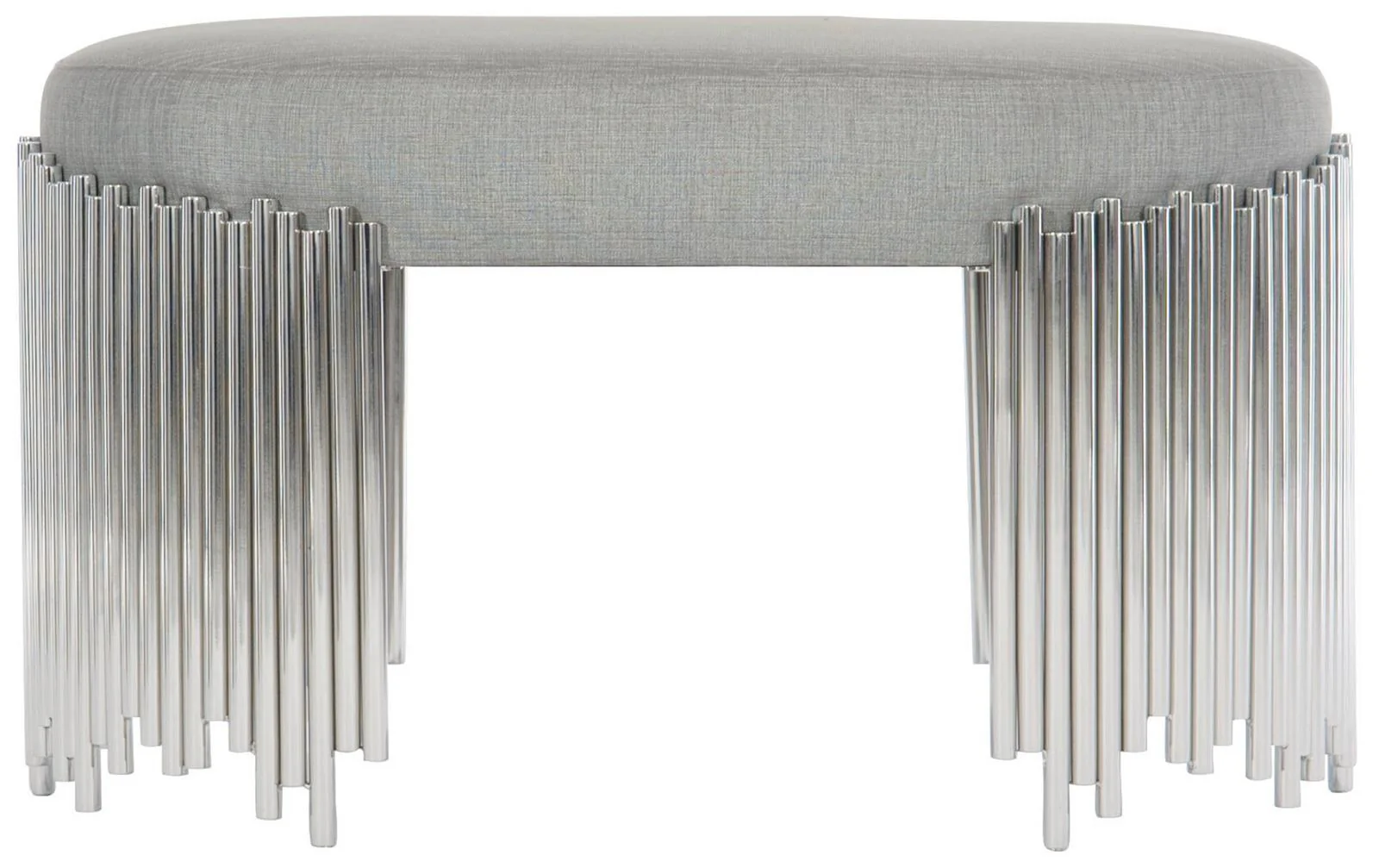 Bernhardt Calista Oval Bench in Silken Pearl 388-506
