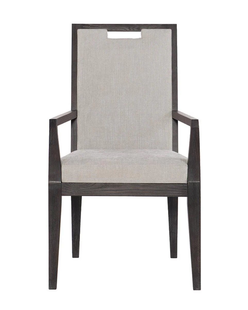 Bernhardt Decorage Arm Chair (Set of 2) in Cerused Mink 380-542