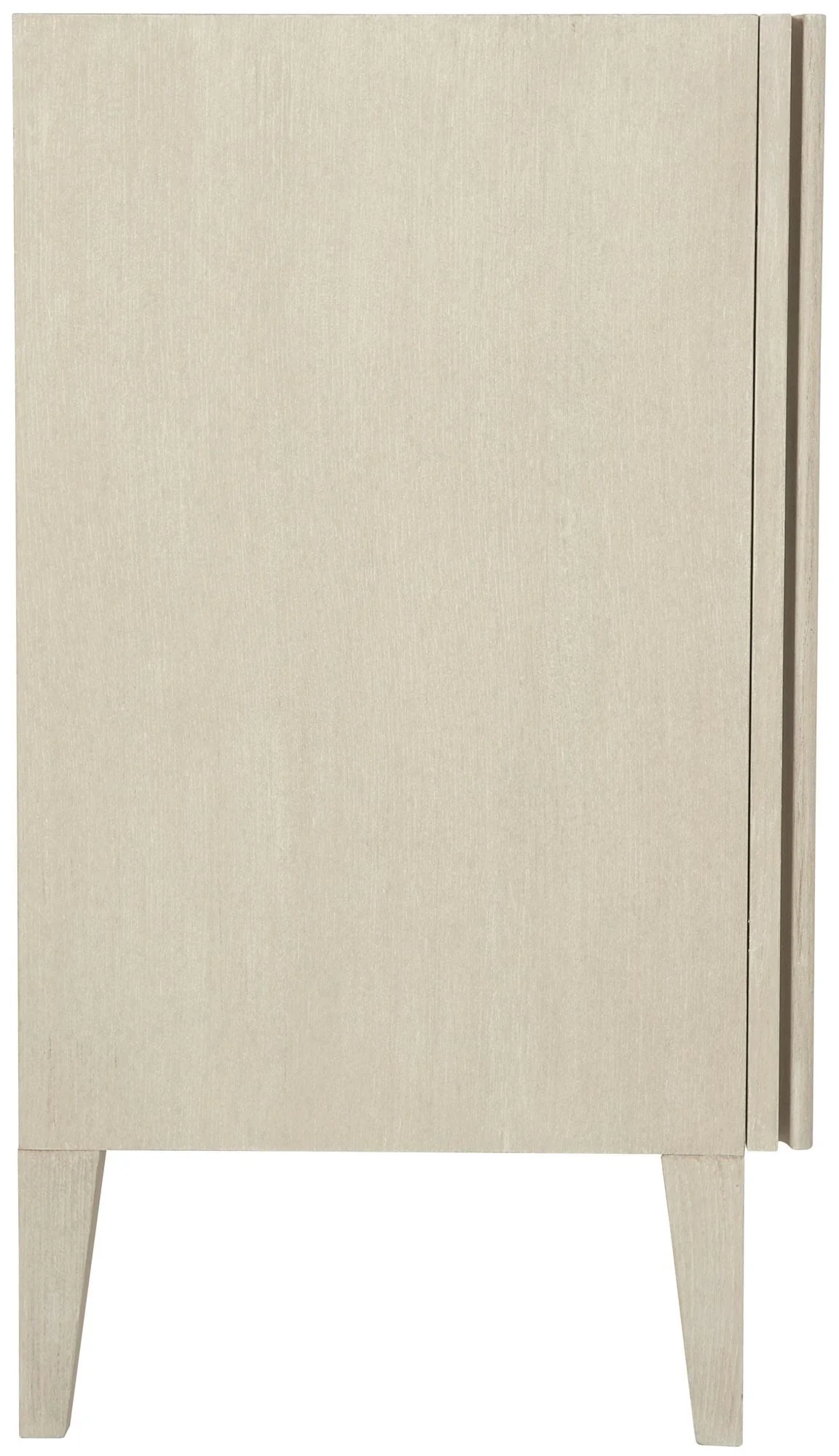 Bernhardt East Hampton Entertainment Console in Cerused Linen 395-860