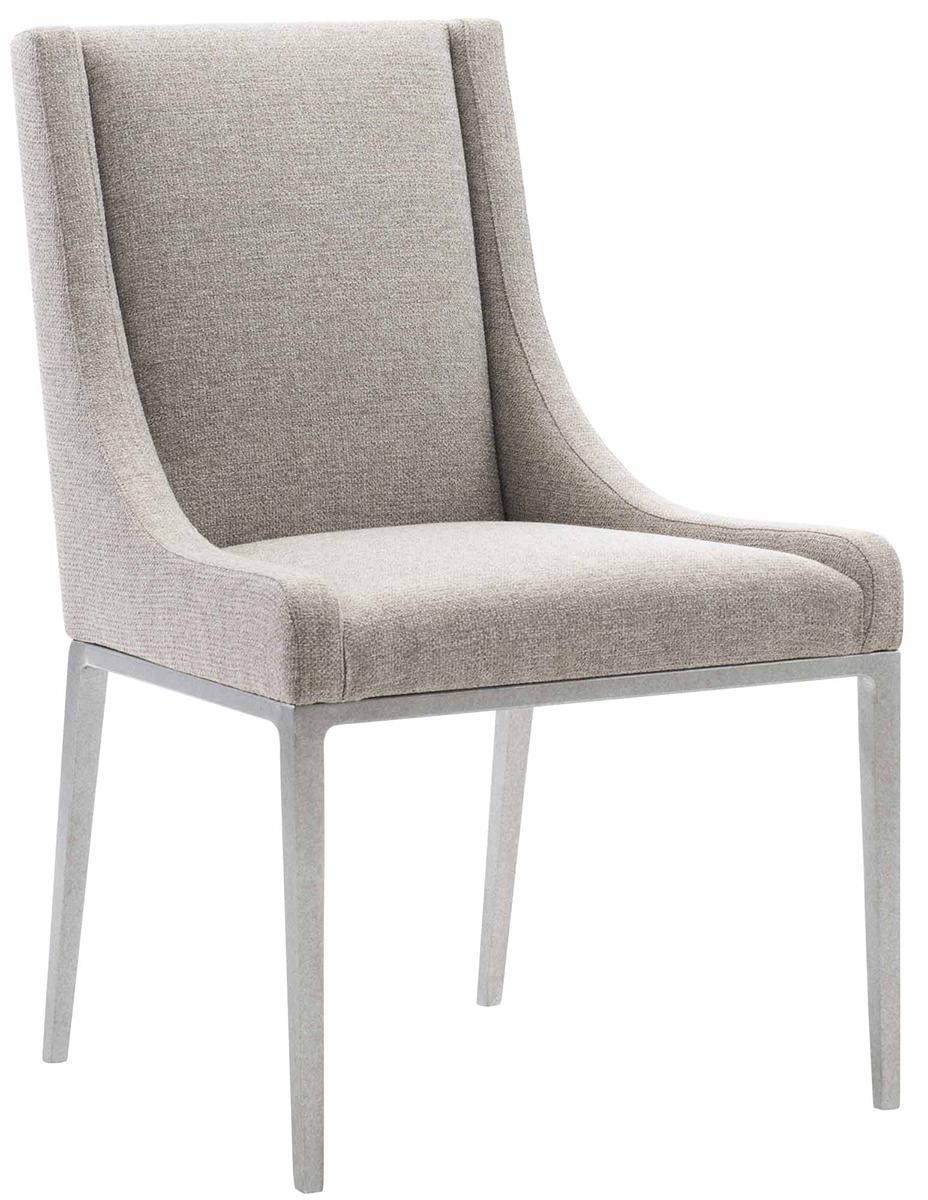 Bernhardt Logan Square Lowell Dining Chair in Gray Mist (Set of 2) 303-531