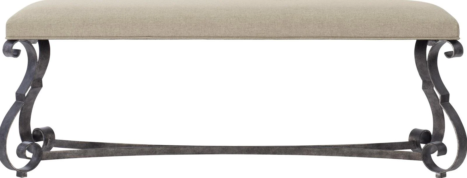 Bernhardt Villa Toscana Metal Bench in Criollo 302-509