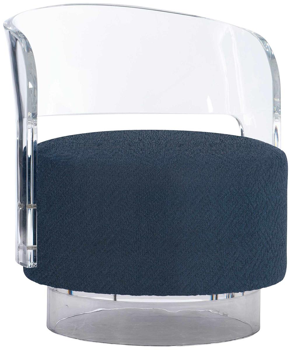 Bernhardt Interiors Angelina Swivel Chair in Acrylic N5903S