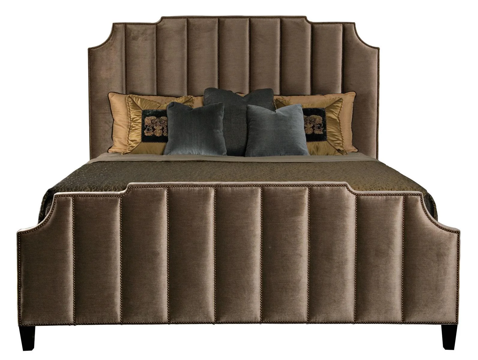 Bernhardt Interiors Bayonne King Headboard Only in Espresso