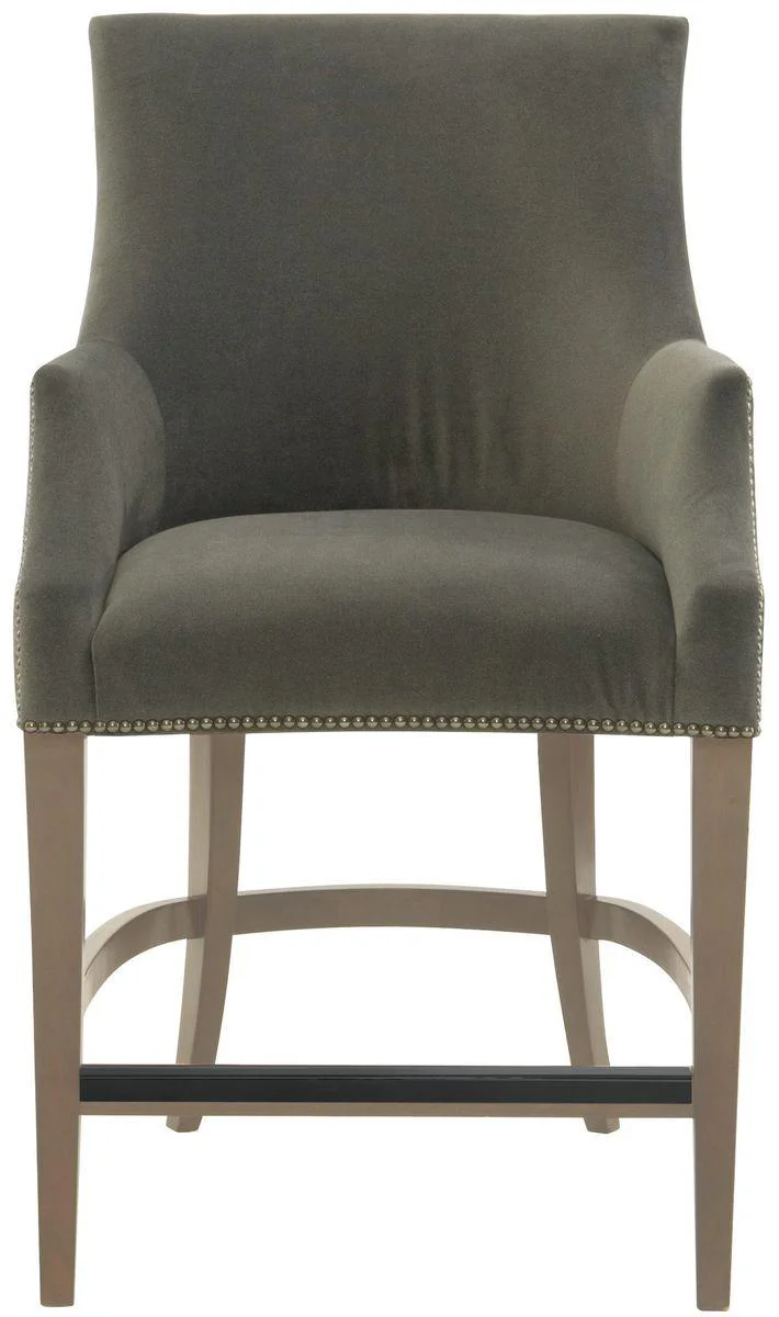 Bernhardt Interiors Keeley Counter Stool in Smoke 348587A