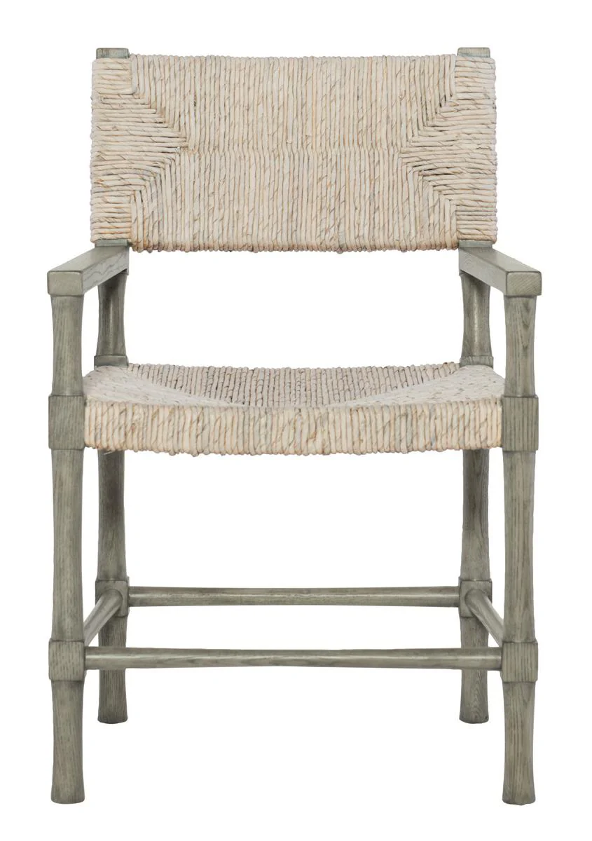 Bernhardt Interiors Palma Arm Chair (Set of 2) in Rustic Gray 369-544