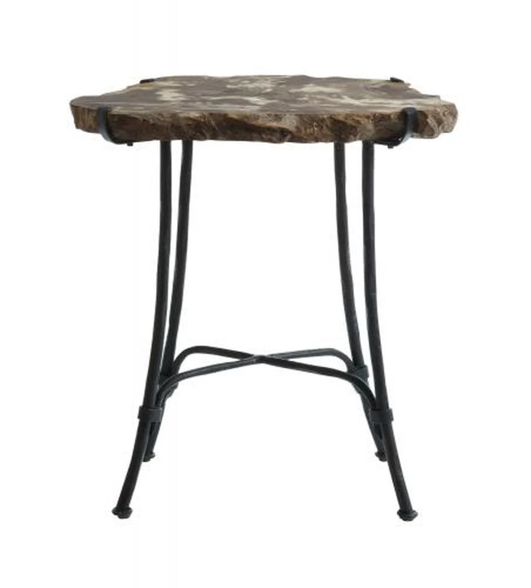 Bernhardt Interiors Petrified Wood Slab Side Table 323-125
