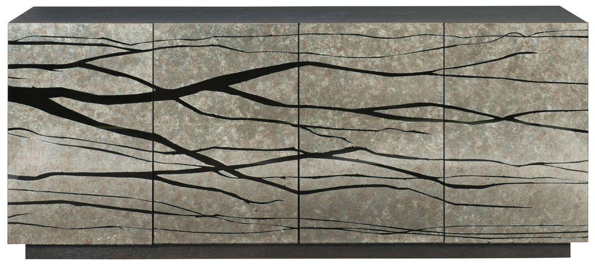 Bernhardt Interiors Sylvan Credenza in Charcoal 382875