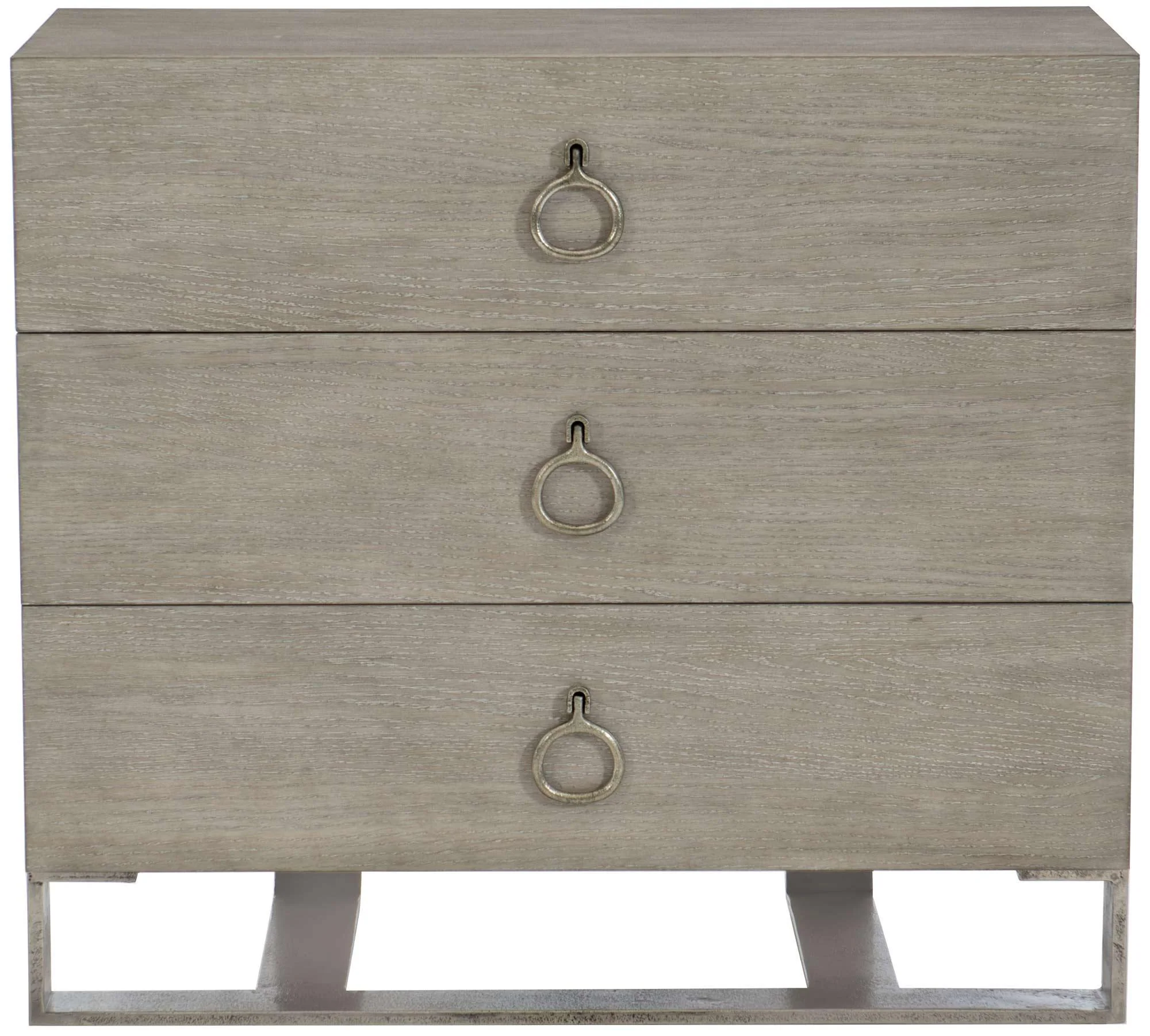 Bernhardt Linea Nightstand in Cerused Griege 384-232G