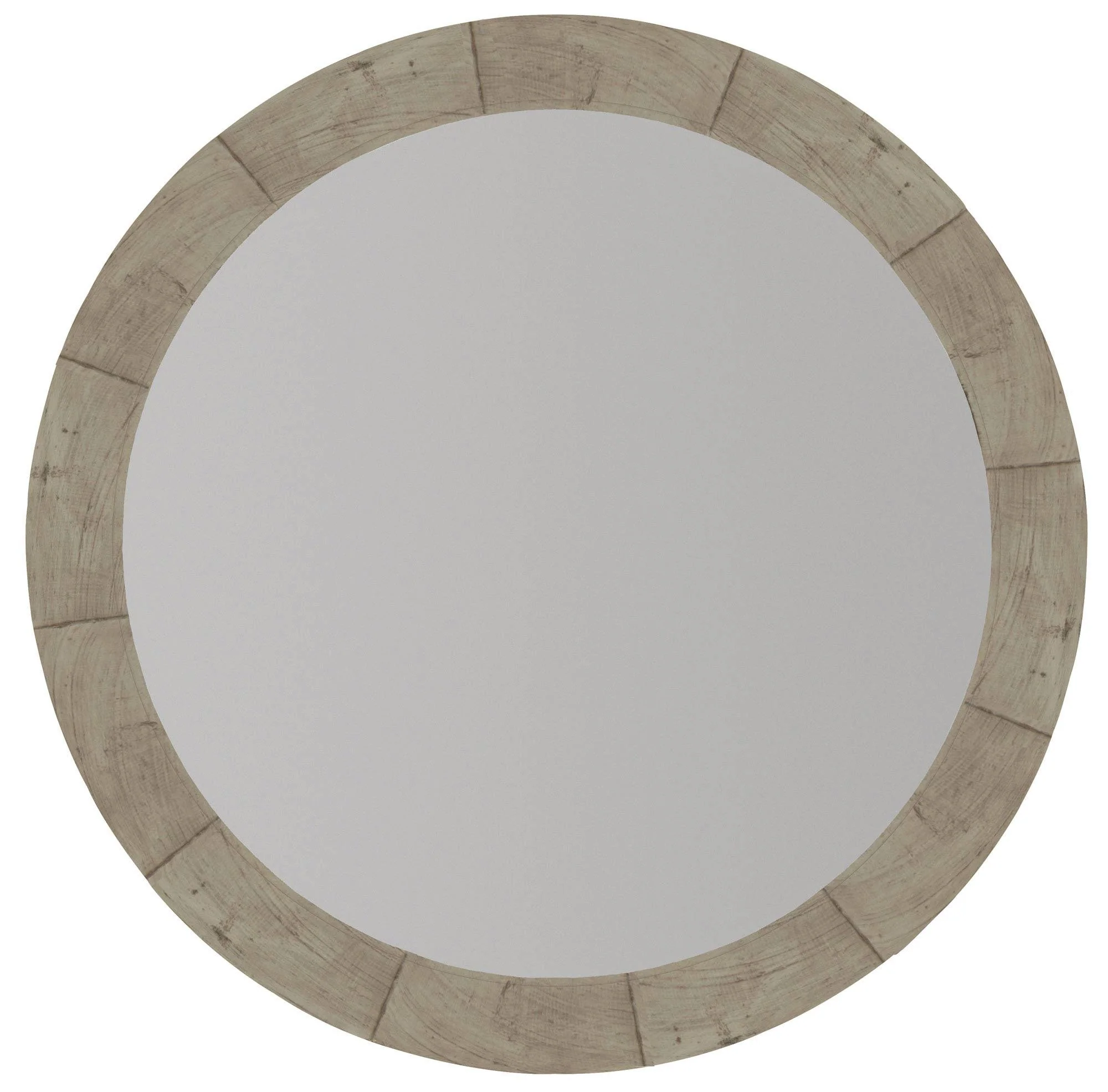 Bernhardt Loft Highland Park Piper Round Mirror in Morel 398-333G