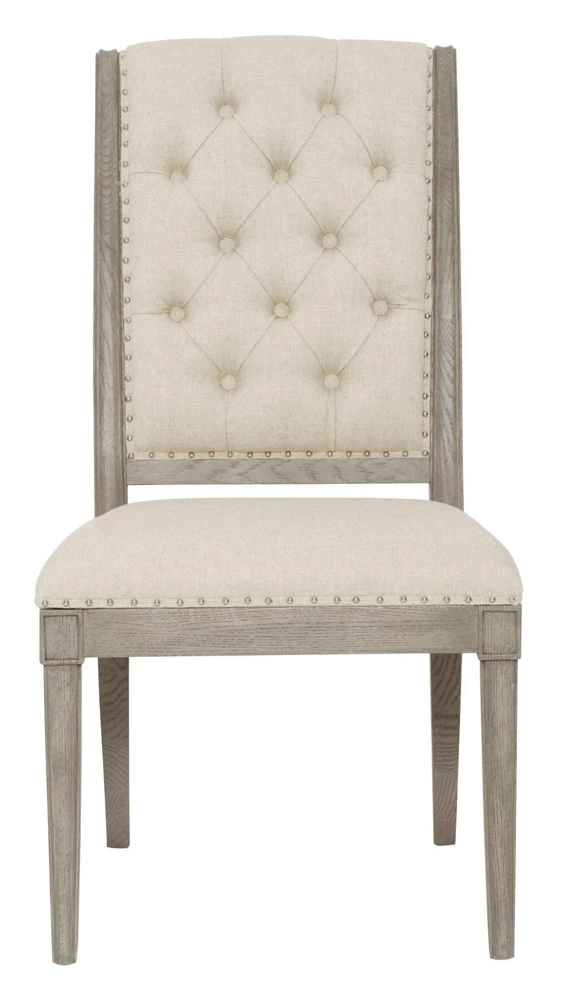 Bernhardt Marquesa Side Chair in Gray Cashmere Finish 359-541 (Set of 2)