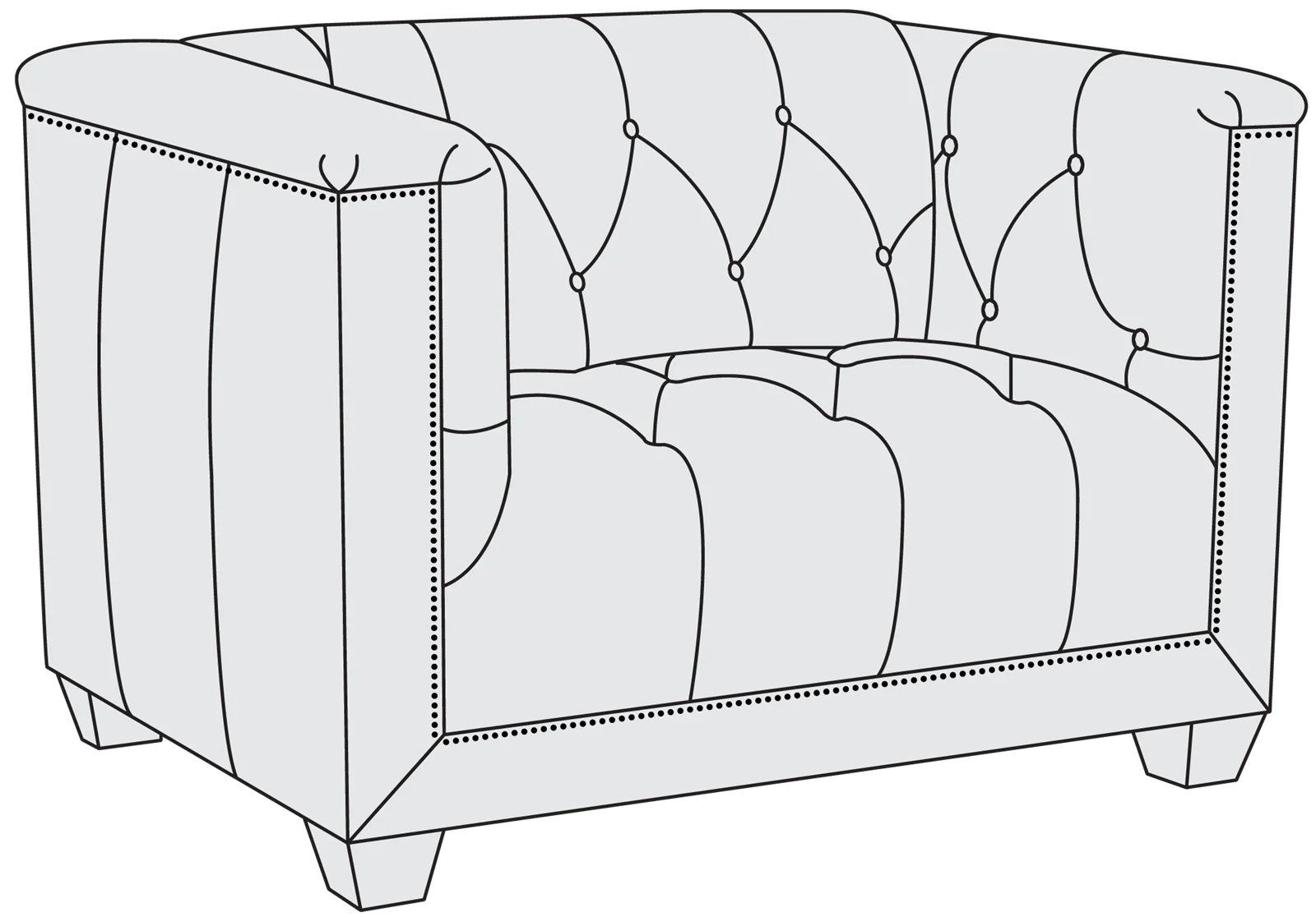 Bernhardt Upholstery Paxton Chair 3812LO