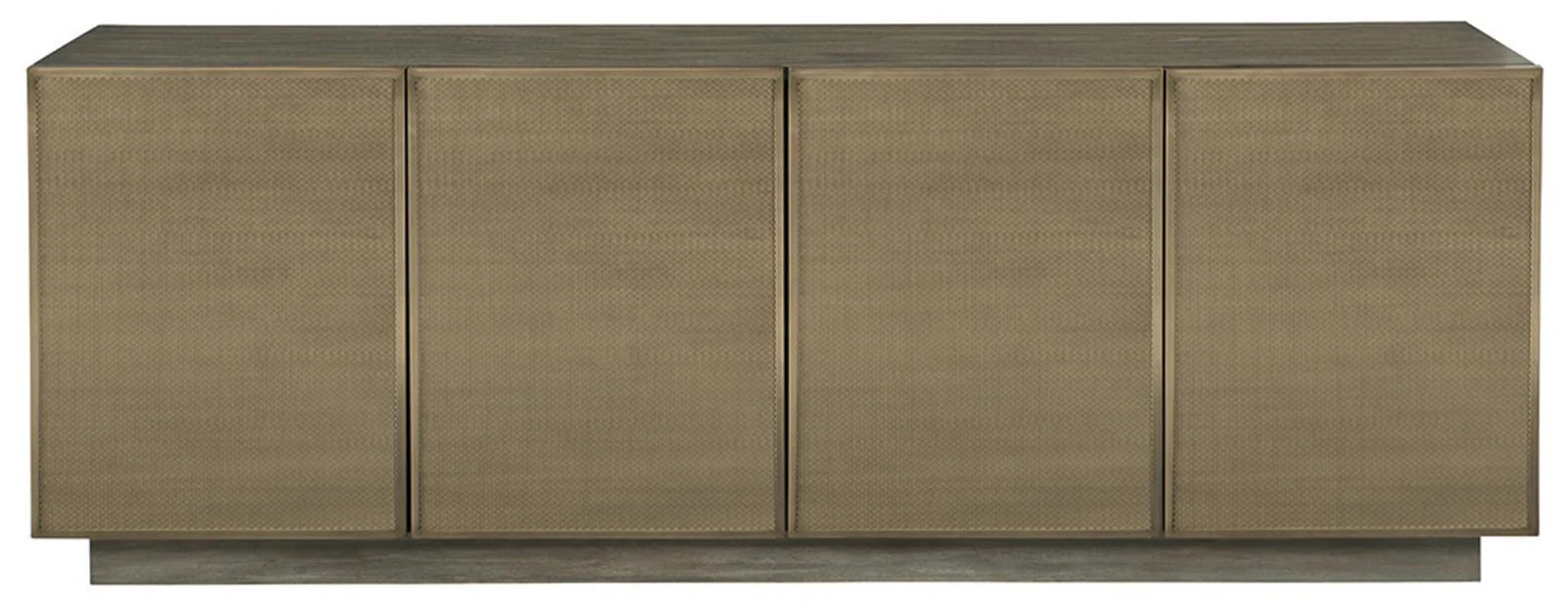 Bernhardt Profile Entertainment Console in Warm Taupe 378-870