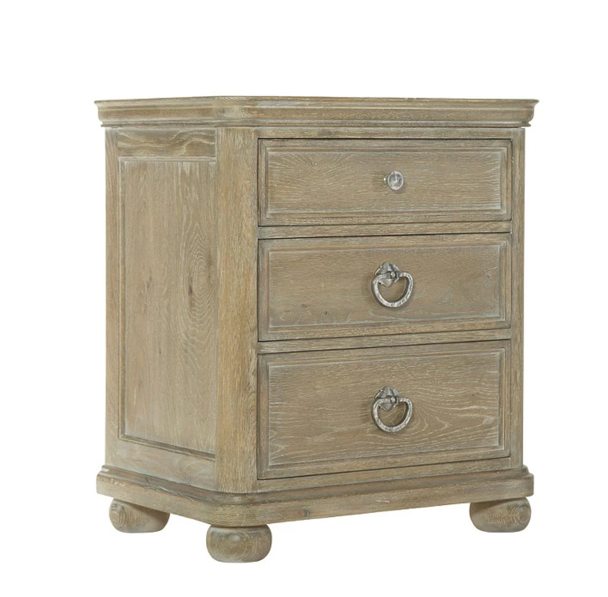 Bernhardt Rustic Patina 3-Drawer Nightstand in Sand 387-219