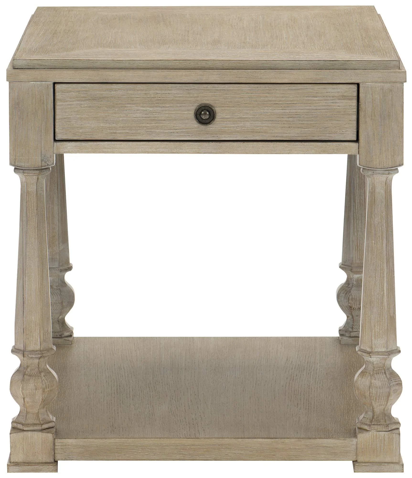 Bernhardt Santa Barbara Fancy Top End Table in Sandstone 385-124