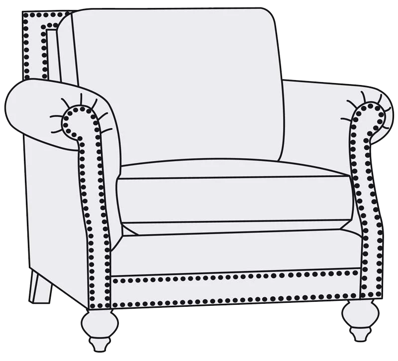 Bernhardt Upholstery Brae Chair B6712