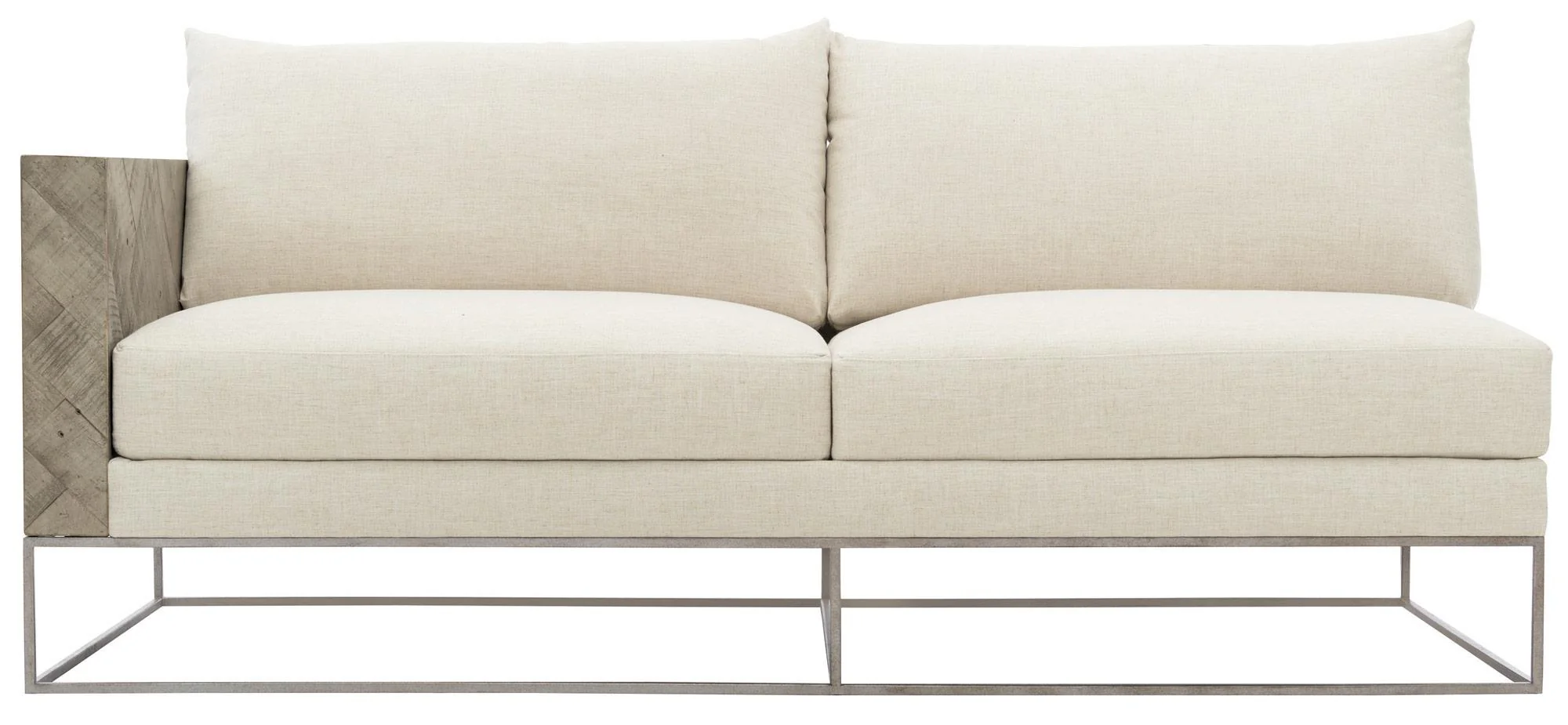Bernhardt Loft Highland Park Brooklyn Left Arm Loveseat L9042O