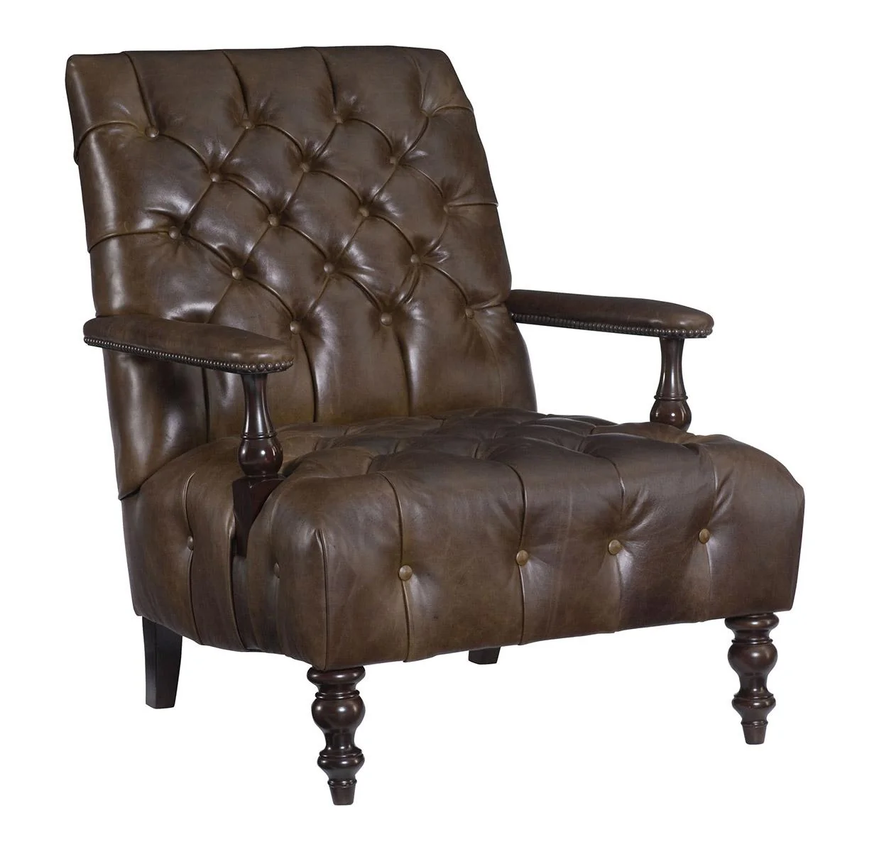 Bernhardt Upholstery Garland Chair in Leather 3902L