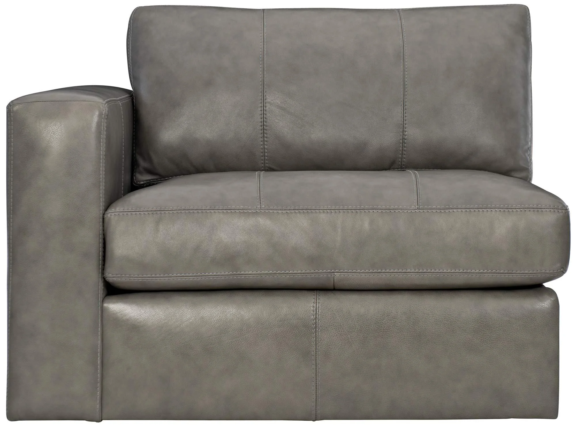 Bernhardt Upholstery Stafford Leather Left Arm Chair 4836LO