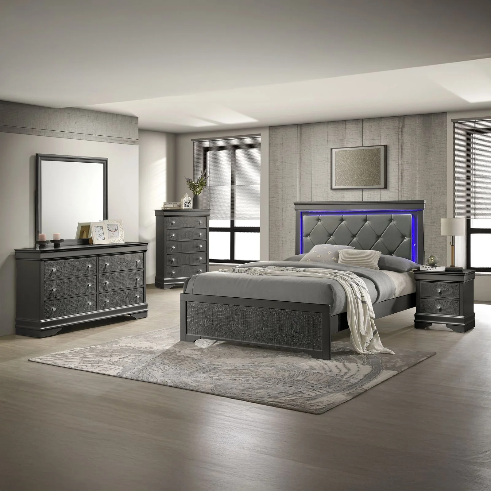 Blaze King 5PC Gray