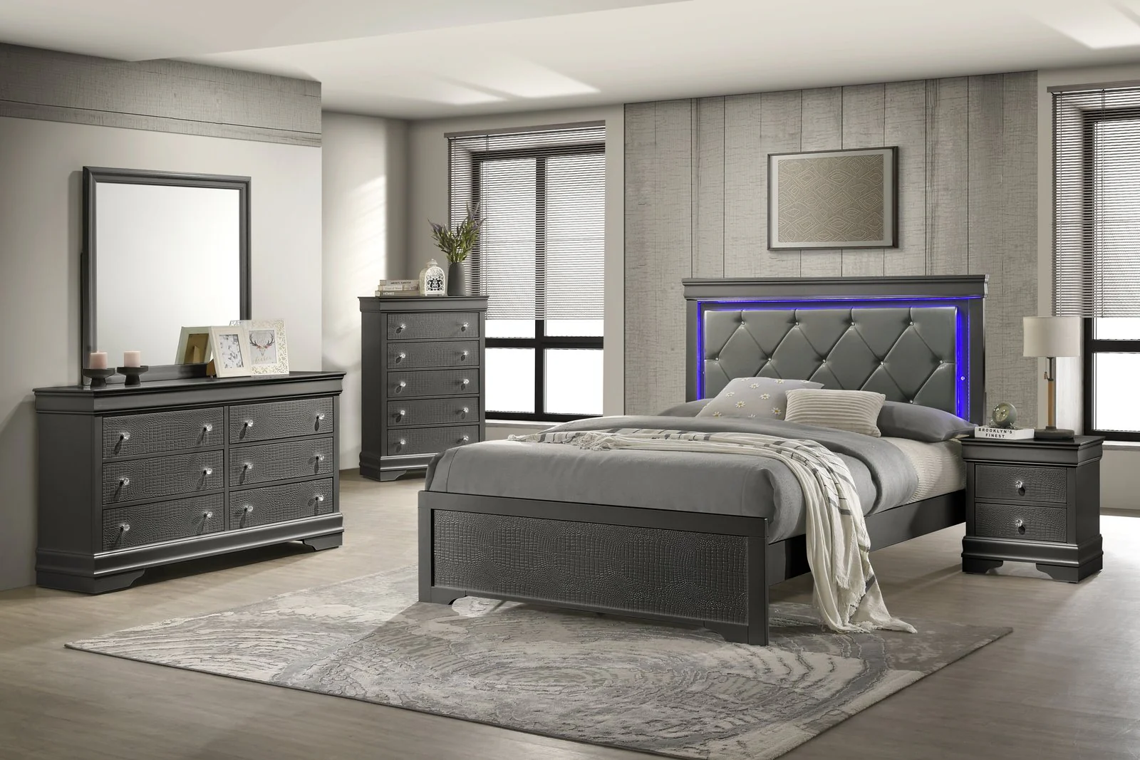 Blaze King 5PC Gray - Image 25