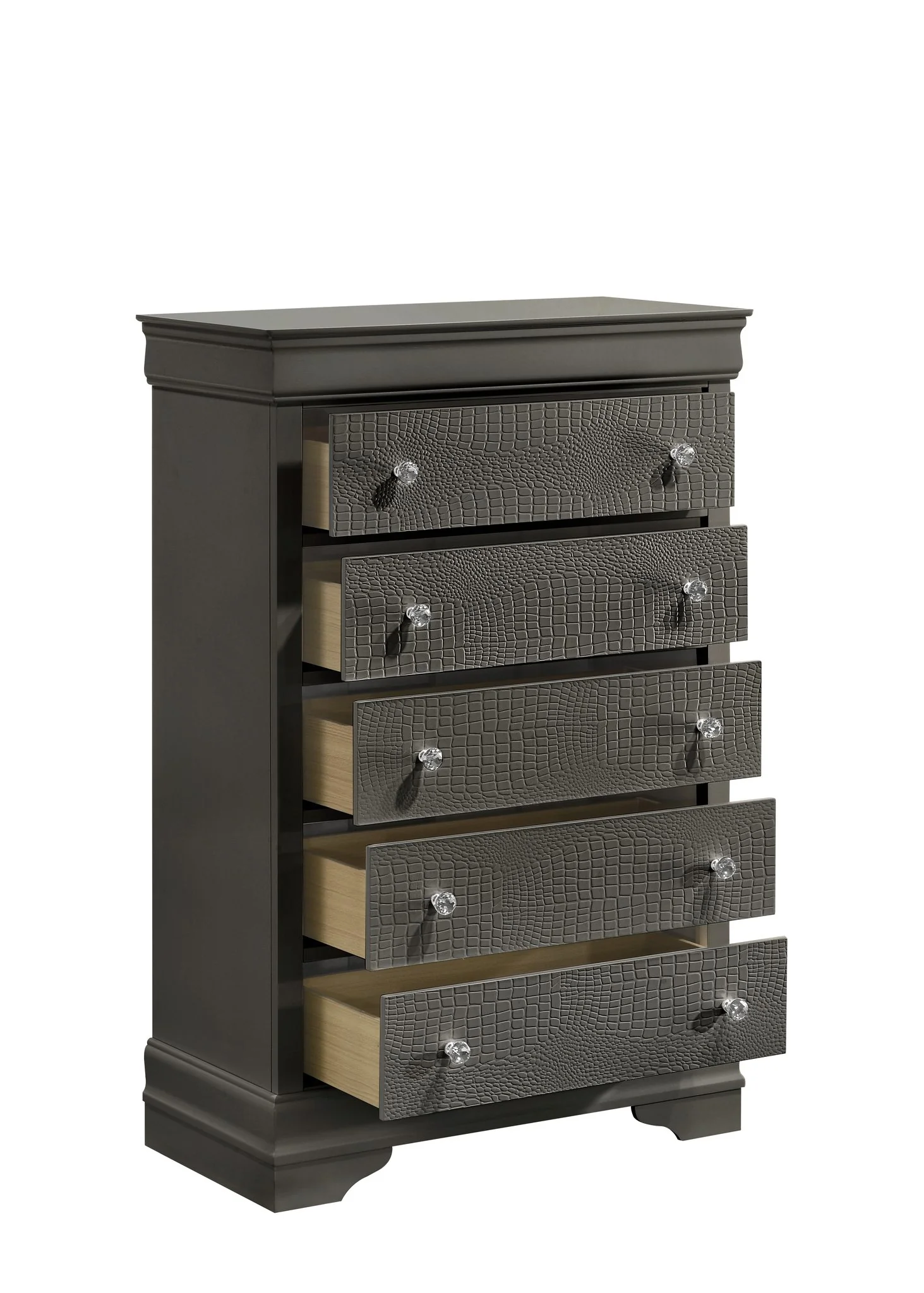 Blaze Queen 5PC Gray - Image 22