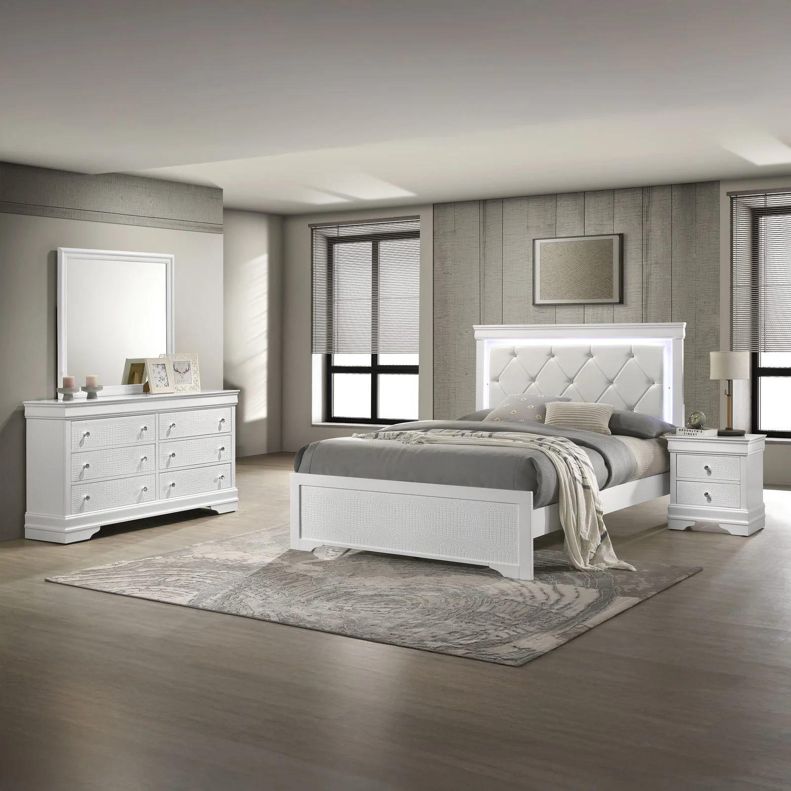 Blaze Twin 4PC White