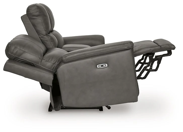 Bleckley Power Reclining Loveseat with Console - Image 16