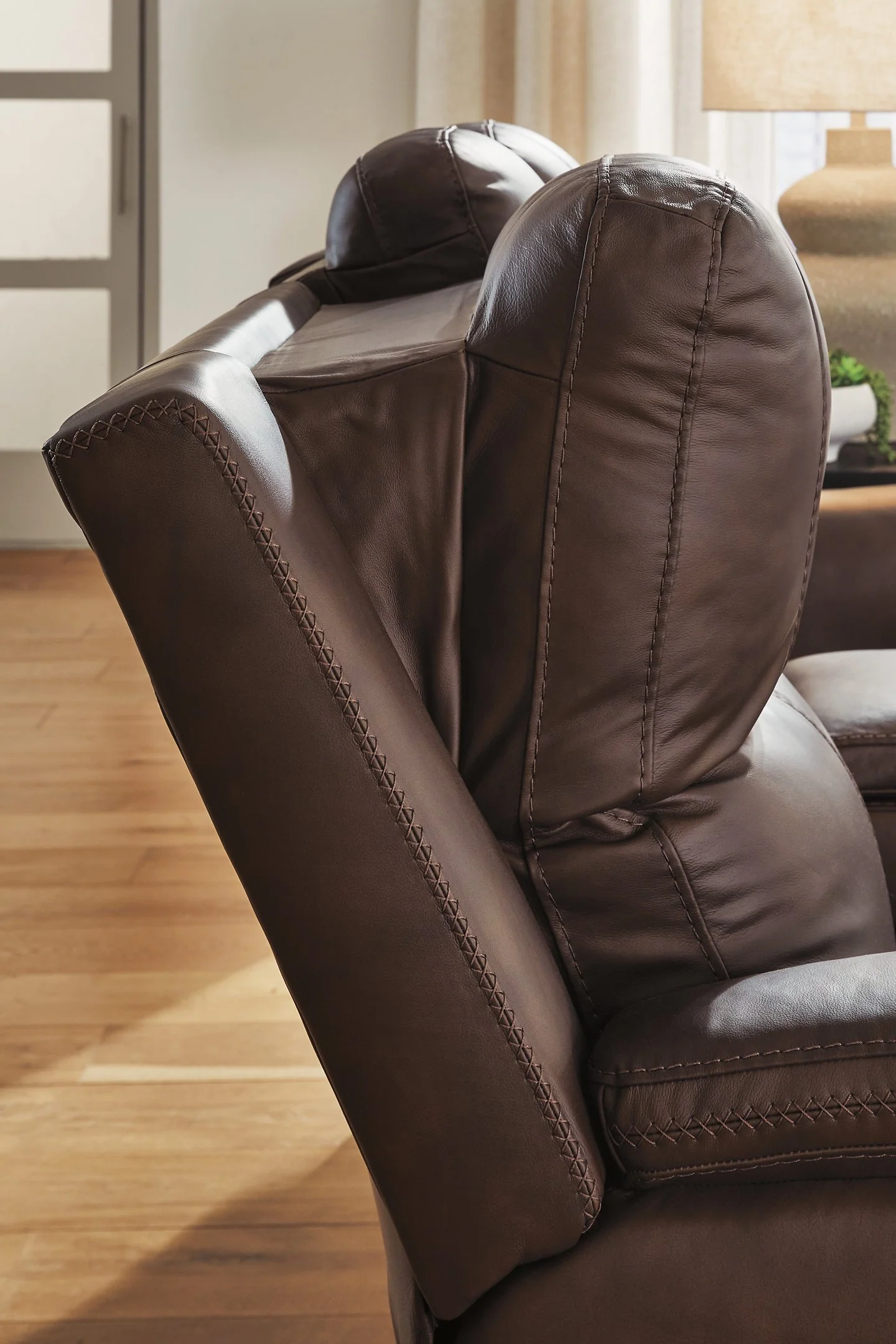 Bleckley Power Reclining Loveseat with Console - Image 6