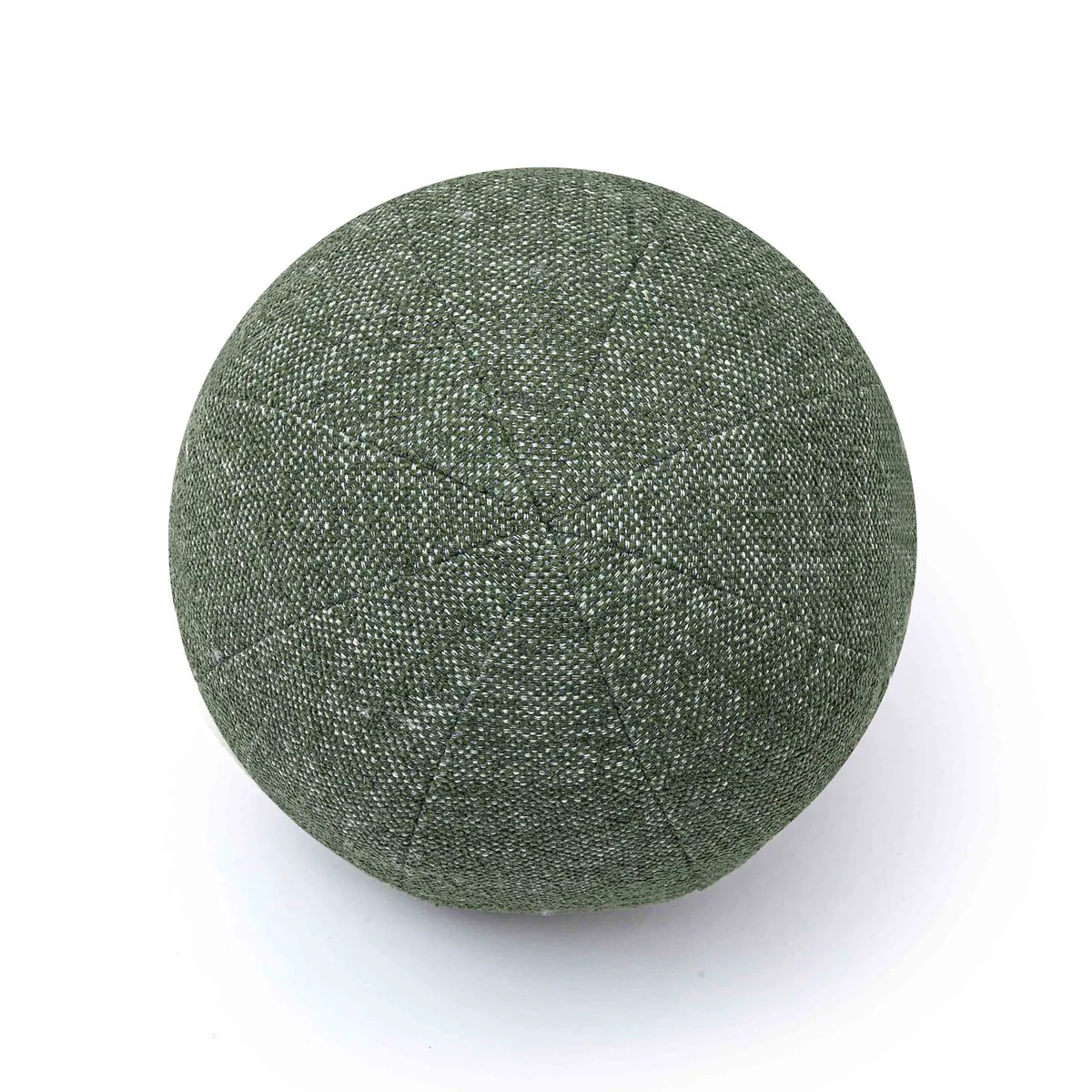 Boba Forest Green Textured Basketweave 14 inch Pillow - Image 4