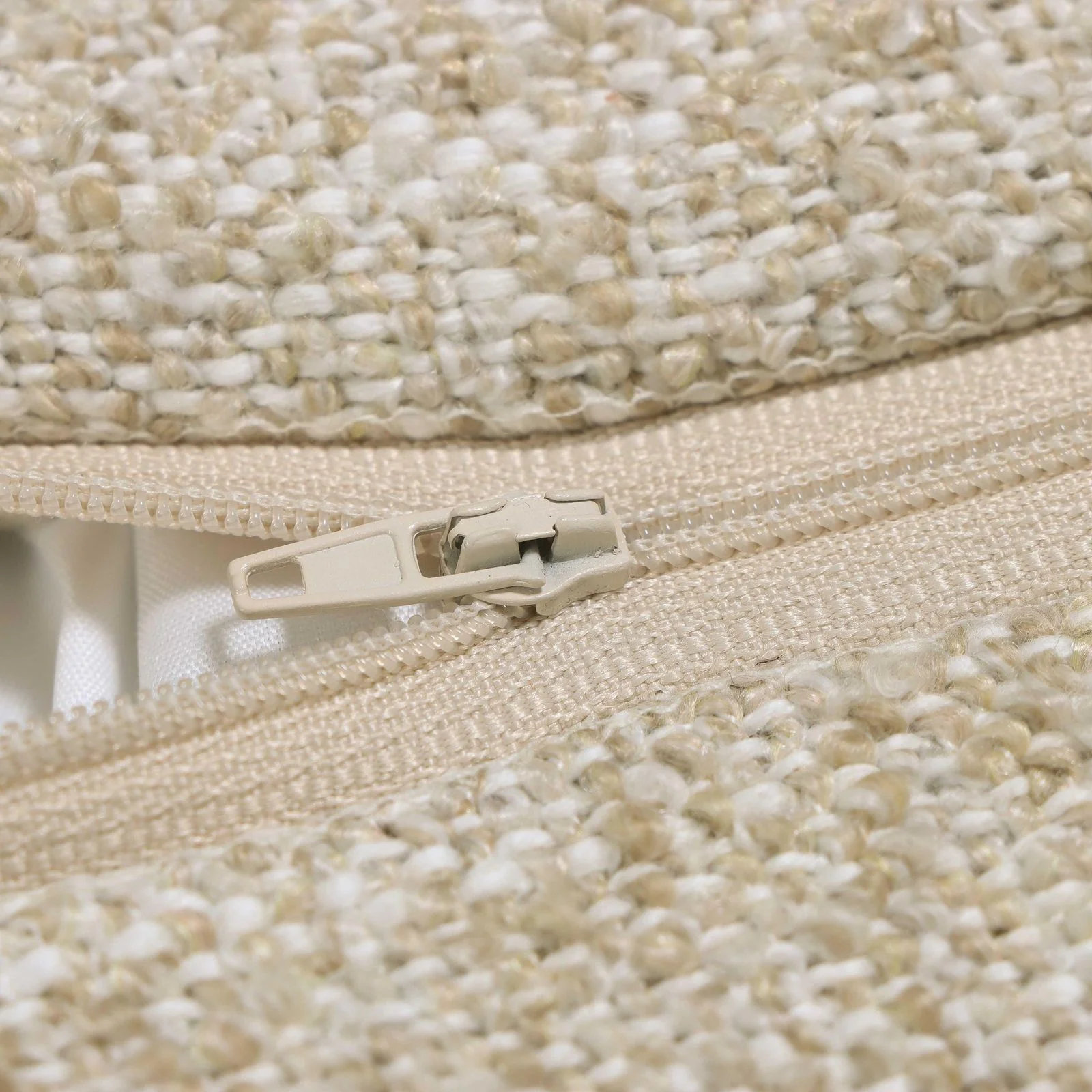 Bonney Rust Orange Boucle Accent Cushion - Image 10