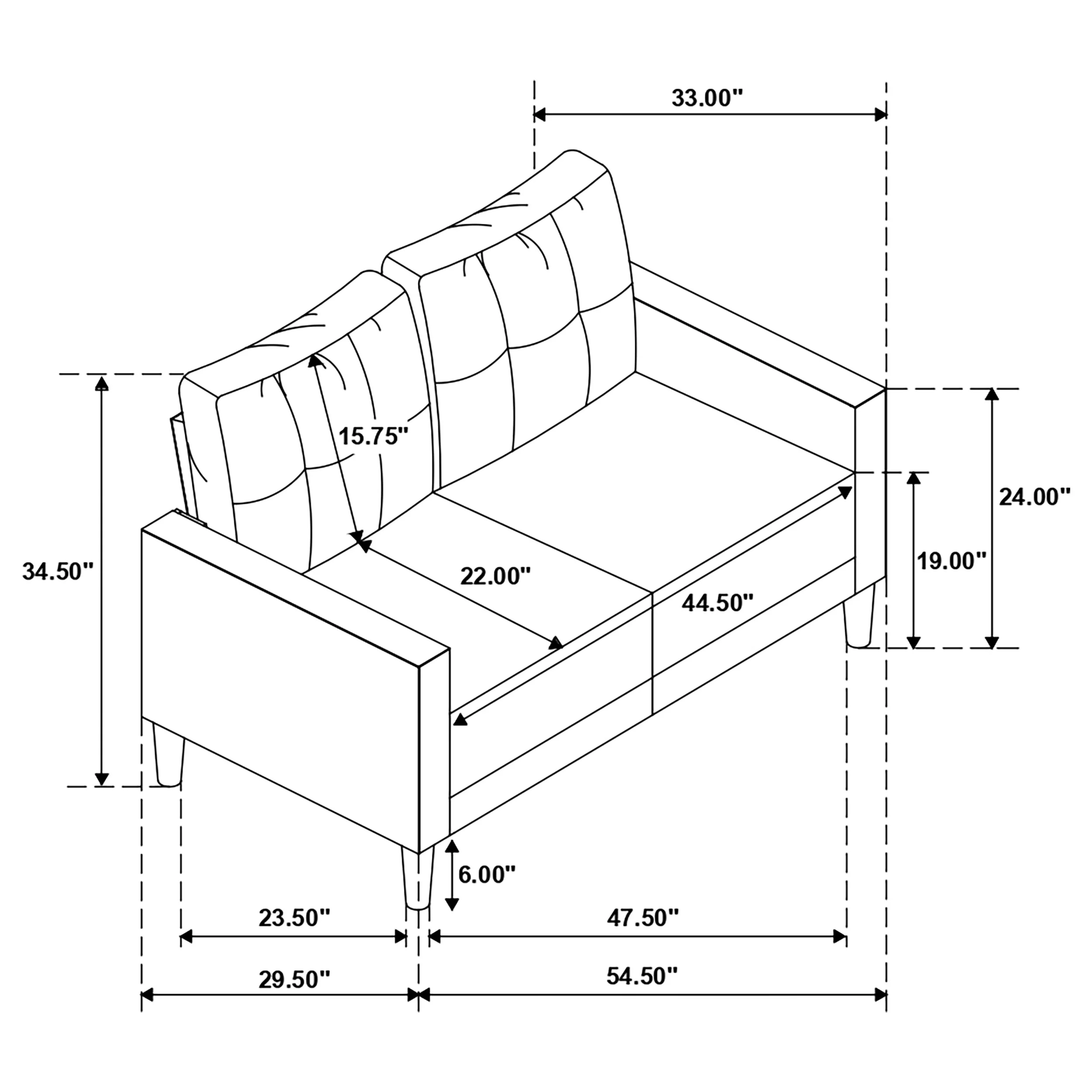 Bowen Sofa Set - Image 14