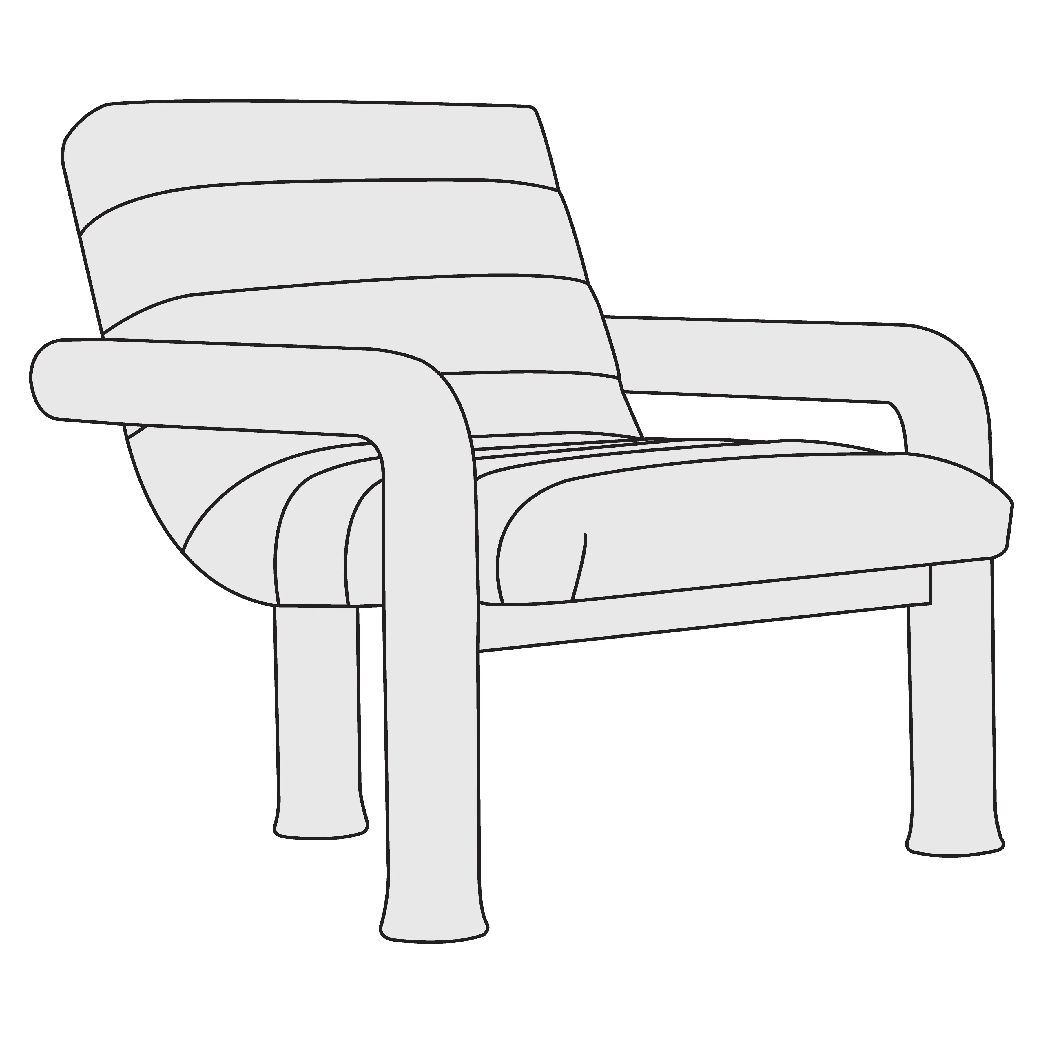 Bowie Fabric Chair